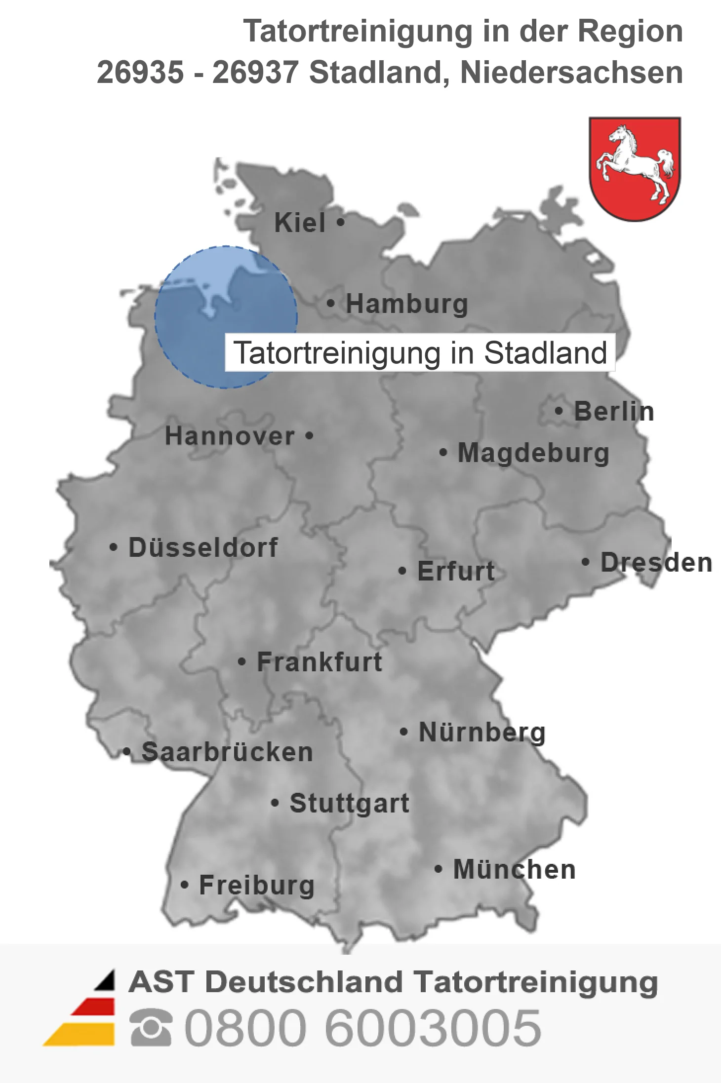 Tatortreinigung Stadland