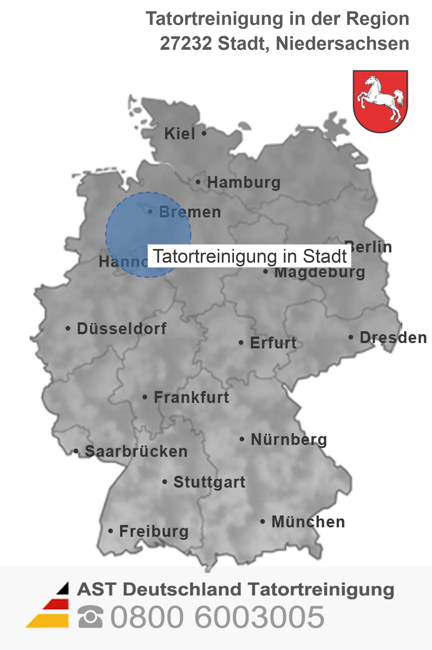 Tatortreinigung Stadt