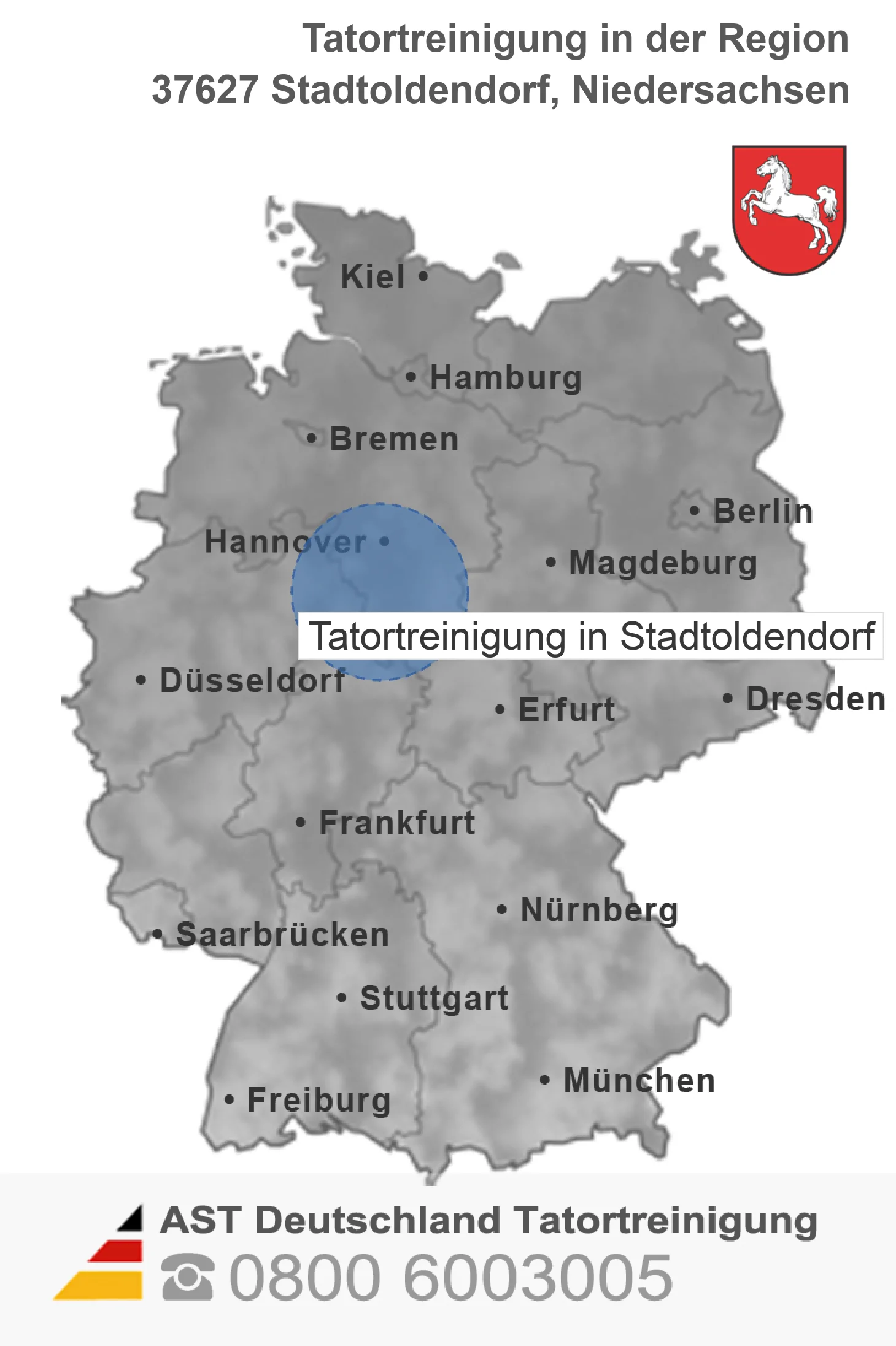 Tatortreinigung Stadtoldendorf
