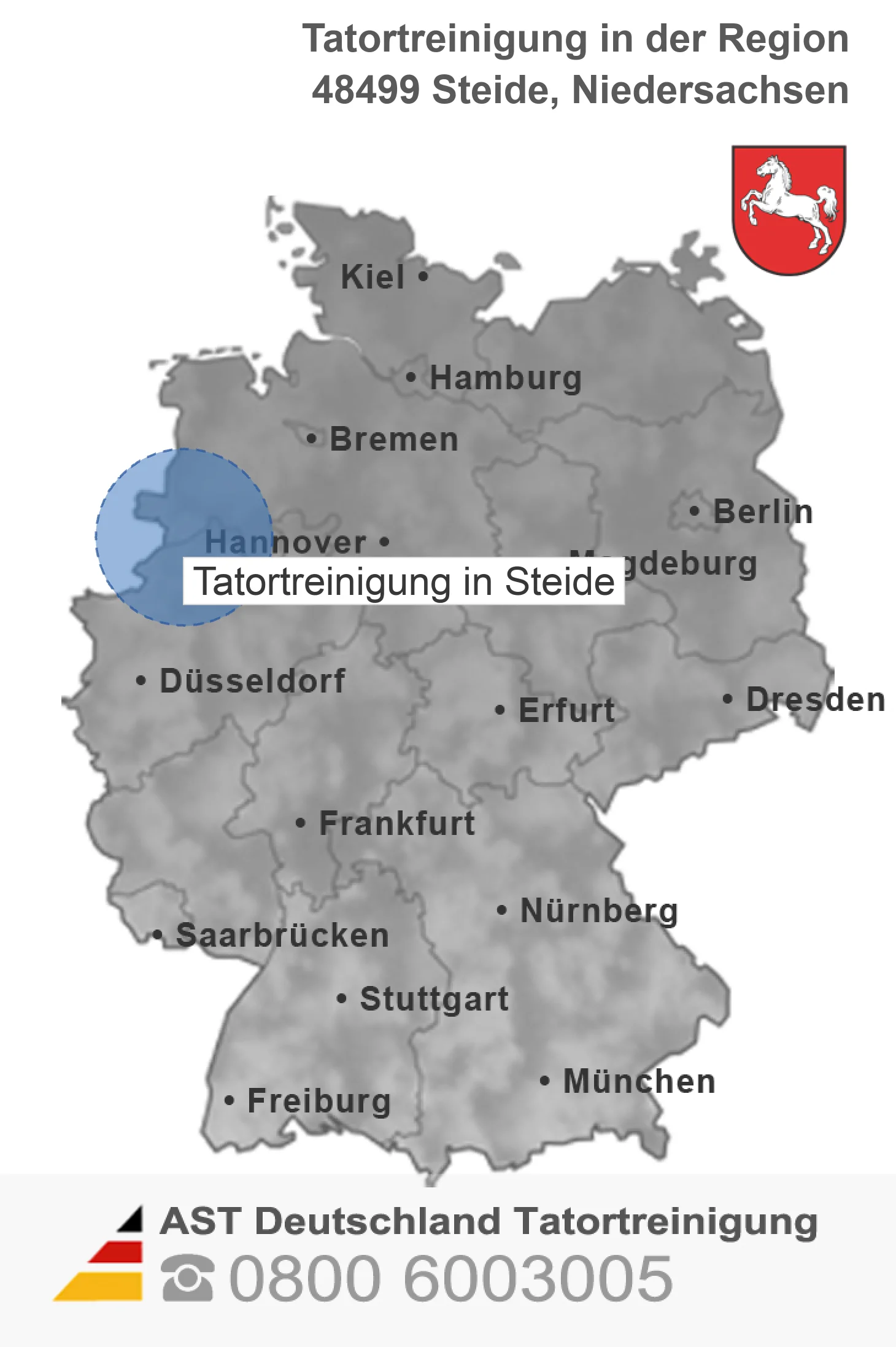 Tatortreinigung Steide
