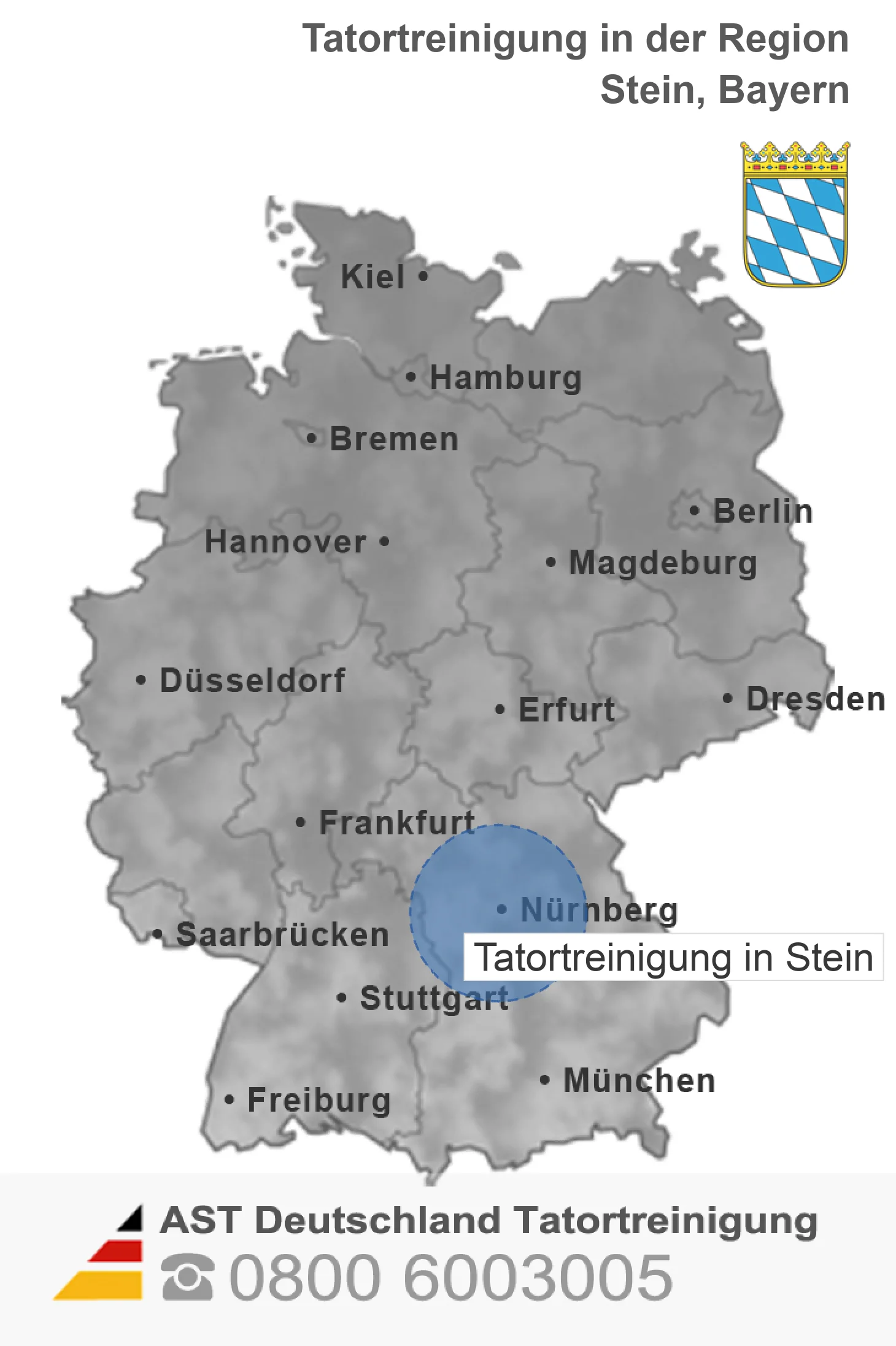 Tatortreinigung Stein