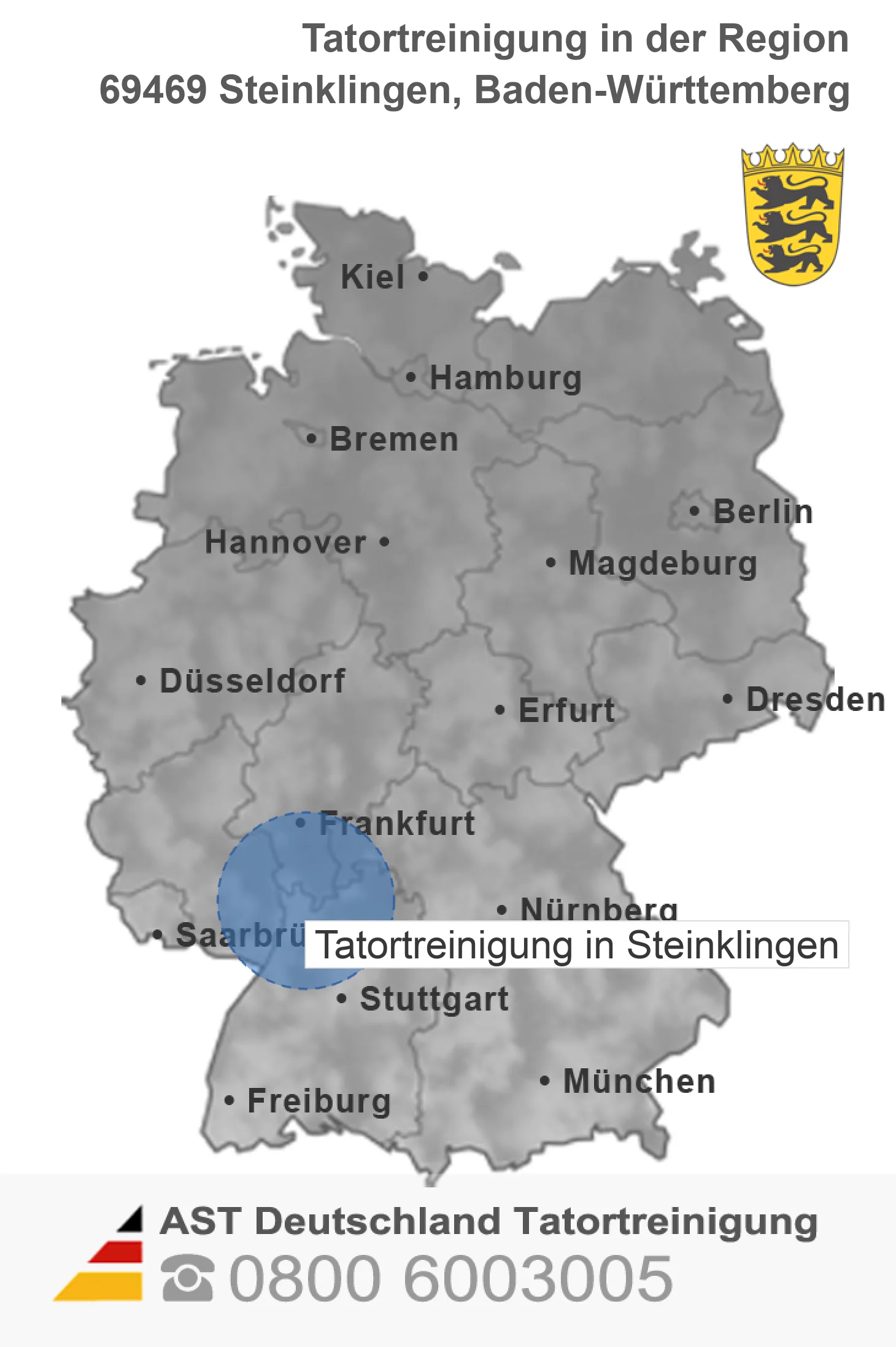 Tatortreinigung Steinklingen