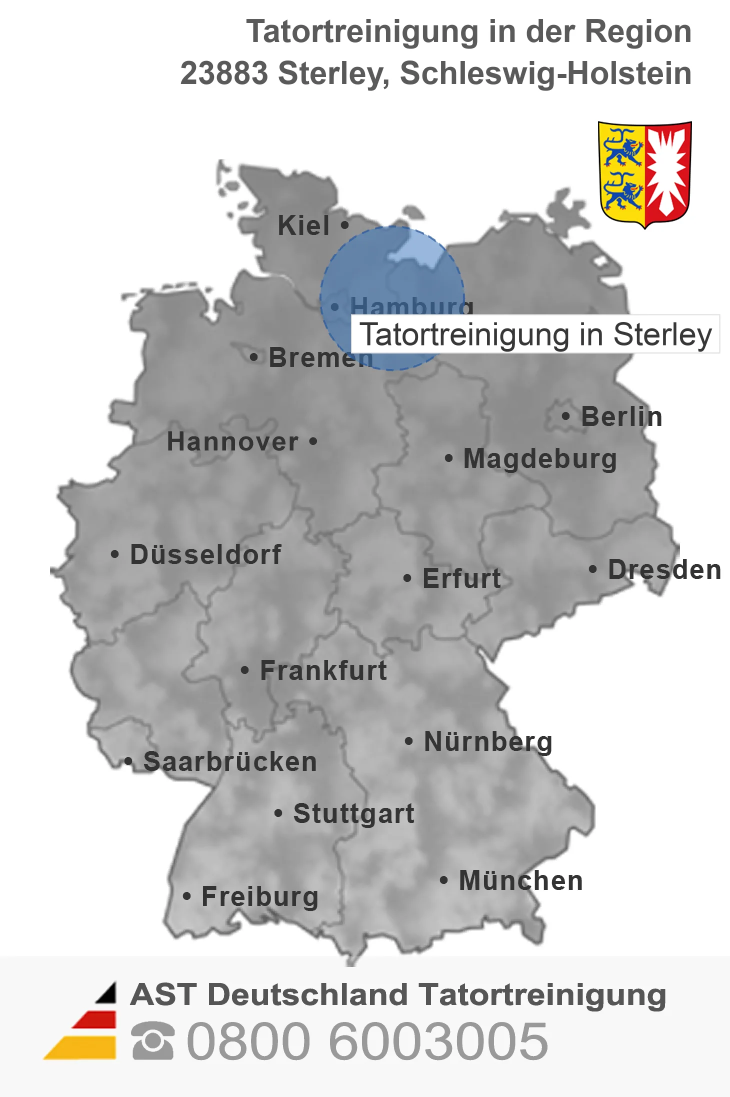 Tatortreinigung Sterley