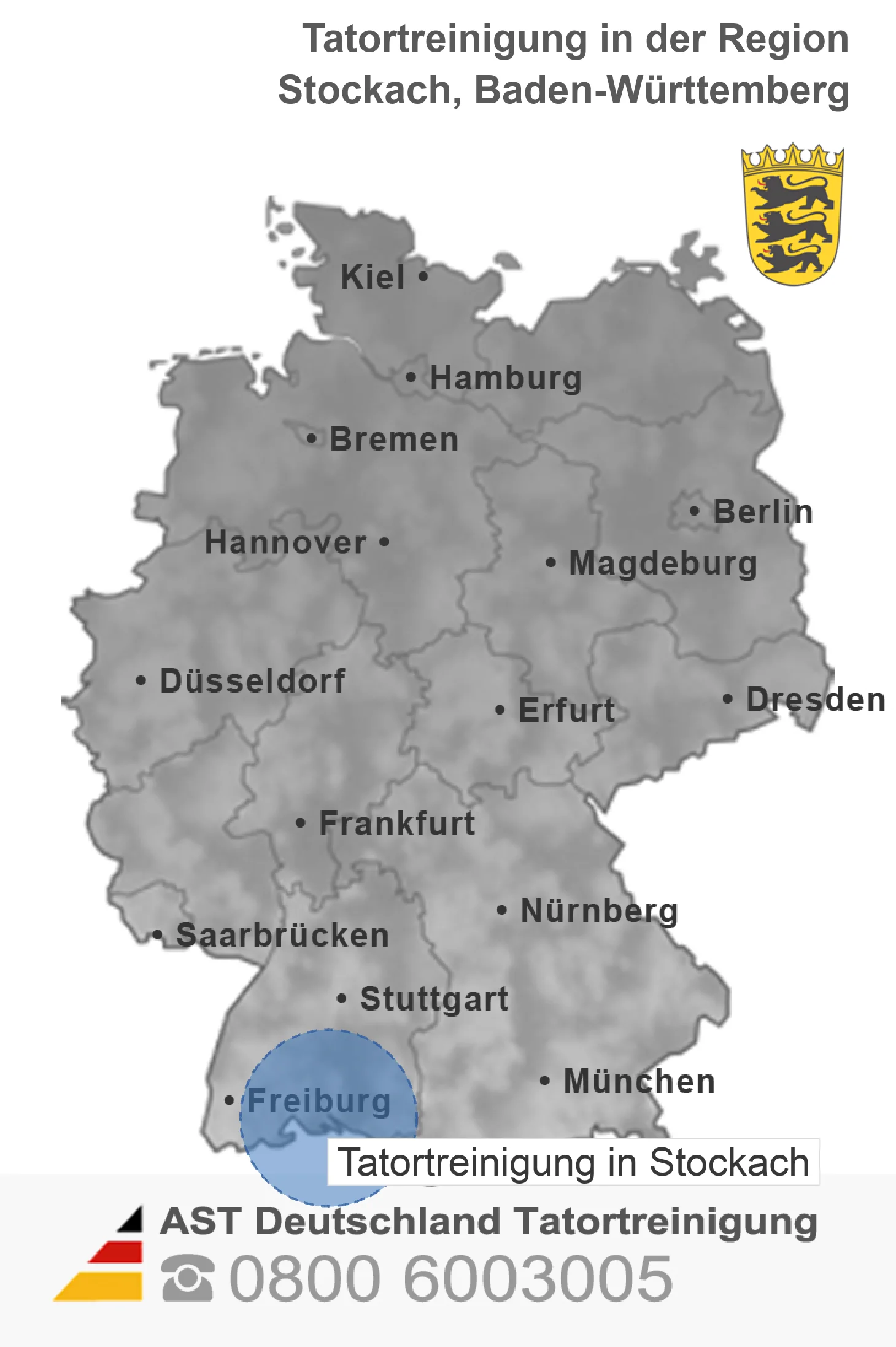 Leichenfundortreinigung Stockach