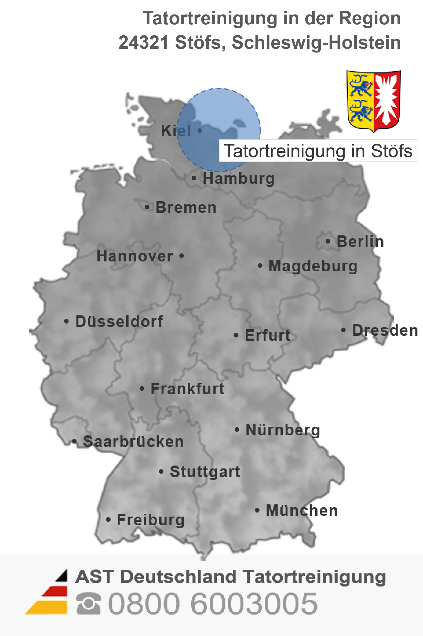 Tatortreinigung St&ouml;fs