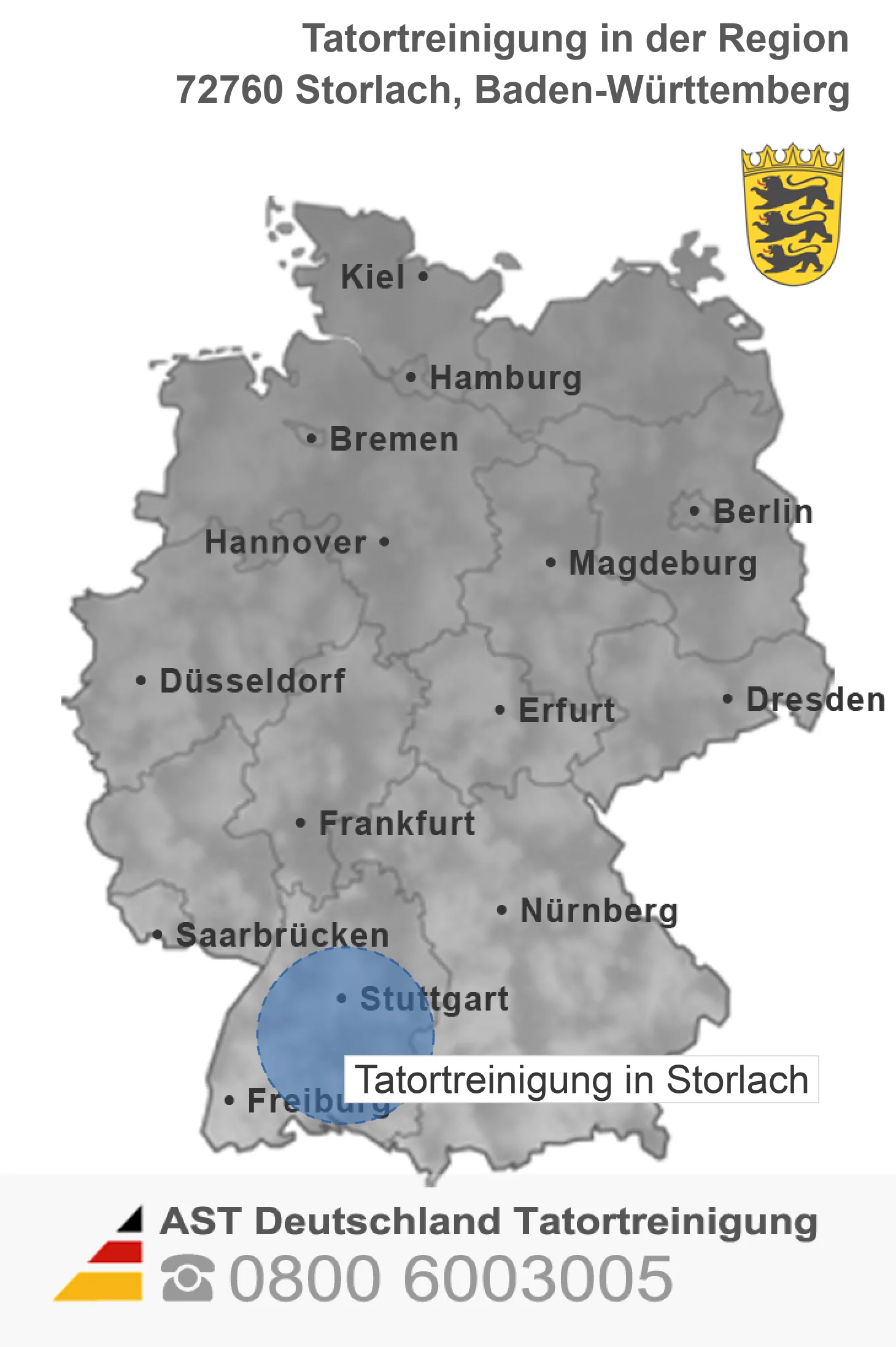 Tatortreinigung Storlach