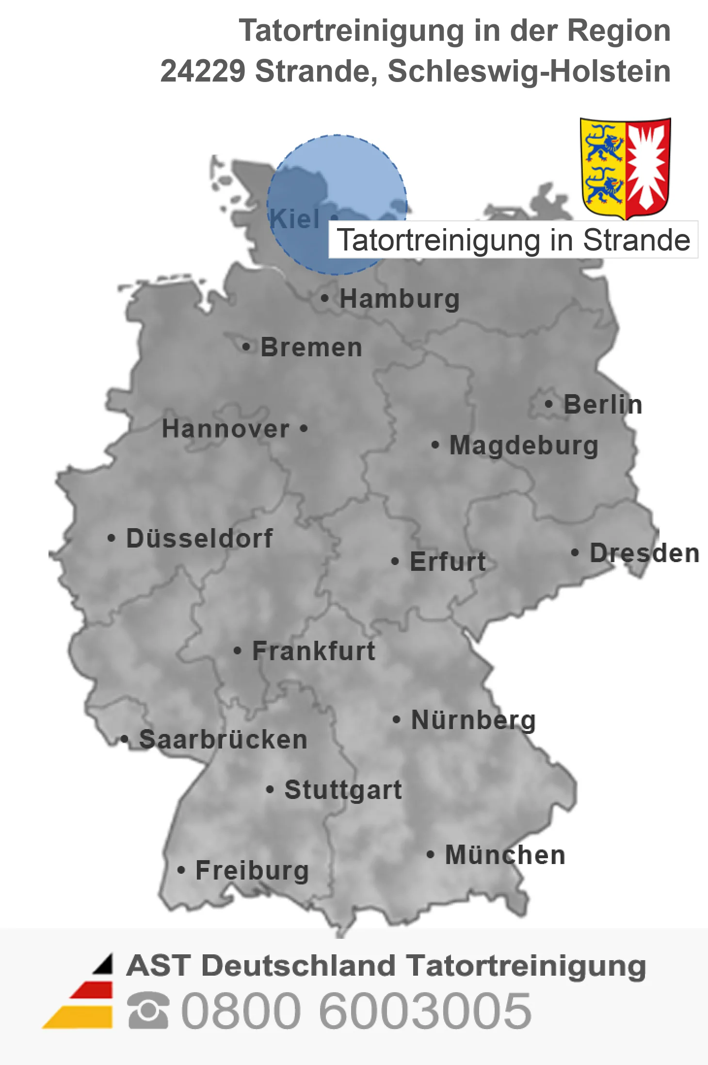 Tatortreinigung Strande