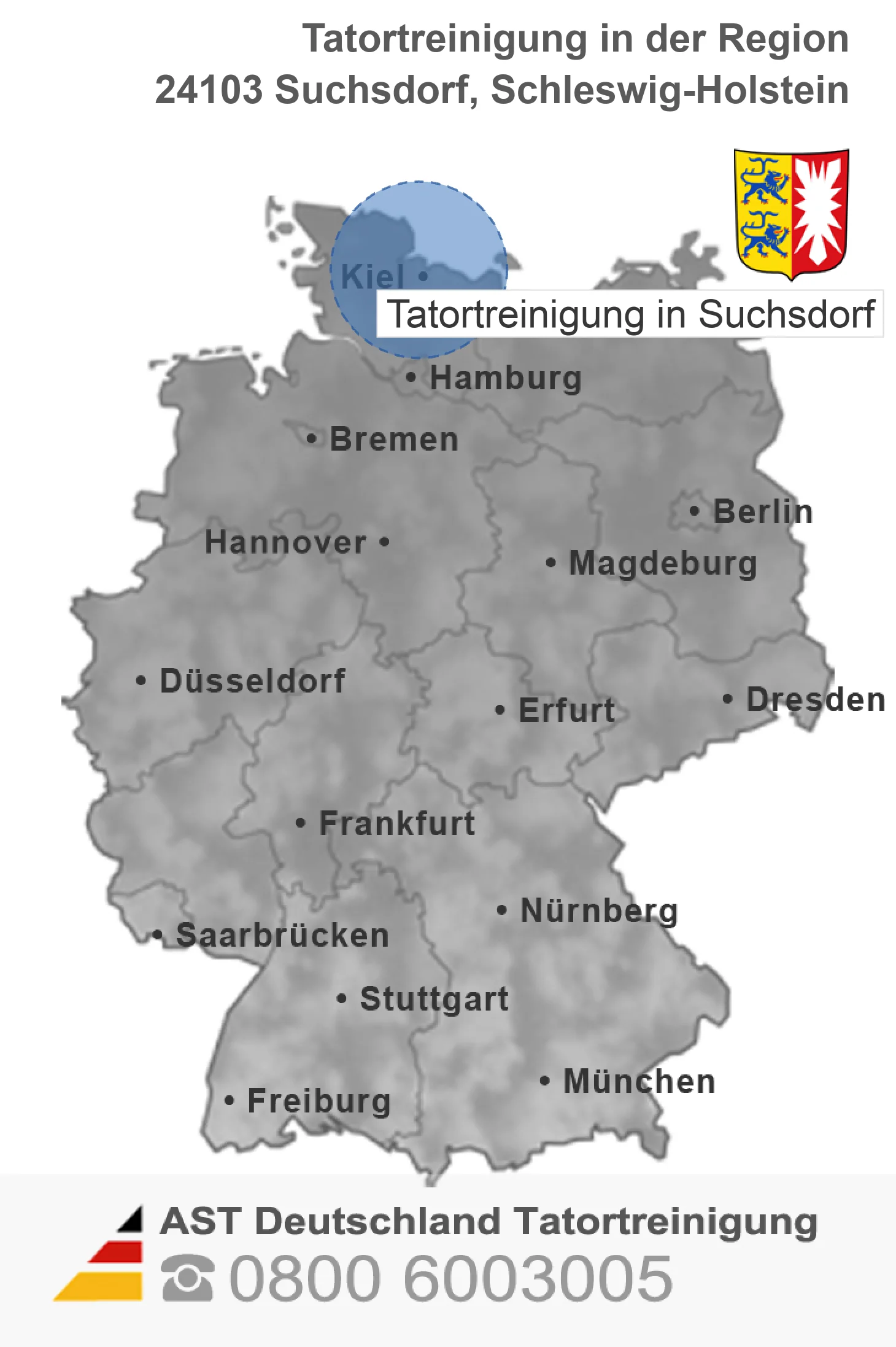Tatortreinigung Suchsdorf