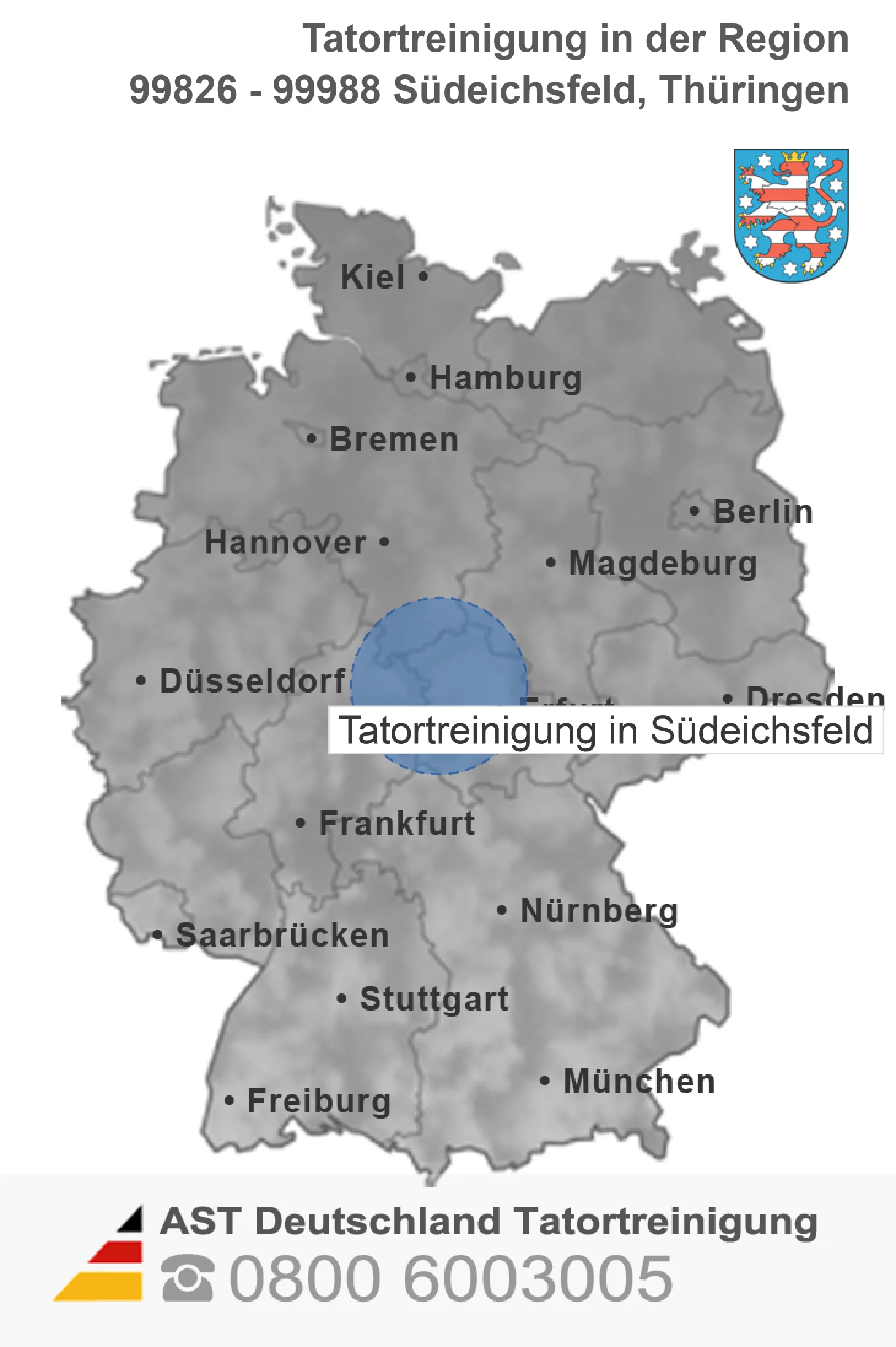 Tatortreinigung S&uuml;deichsfeld