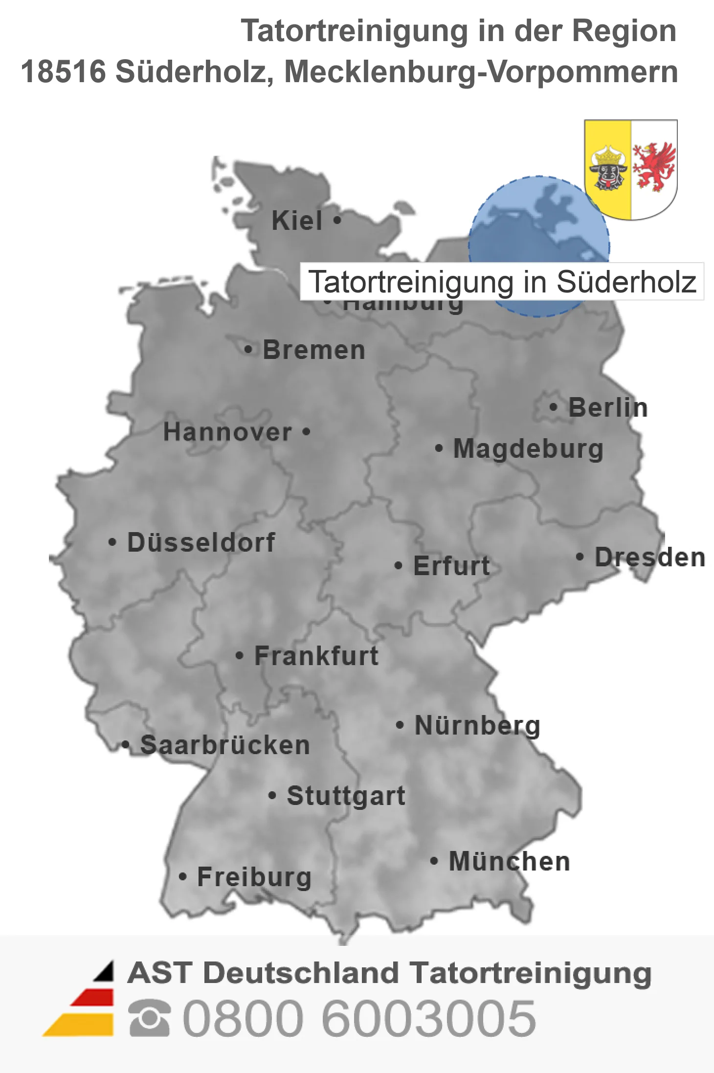 Tatortreinigung S&uuml;derholz