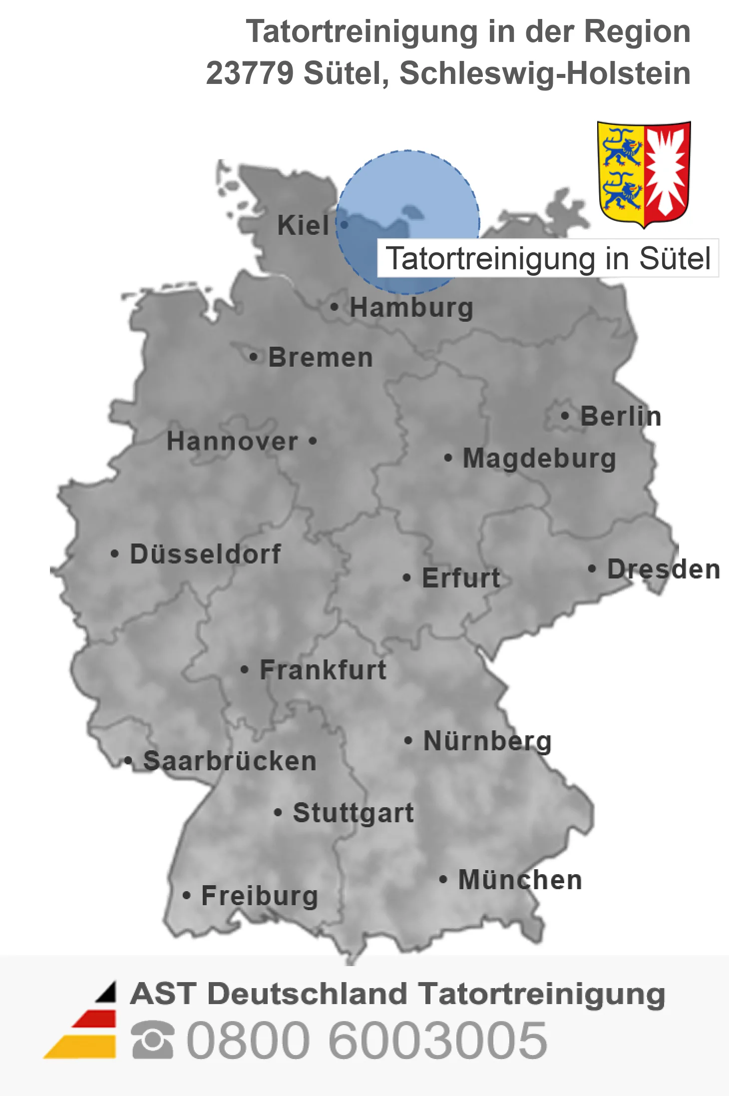 Tatortreinigung S&uuml;tel