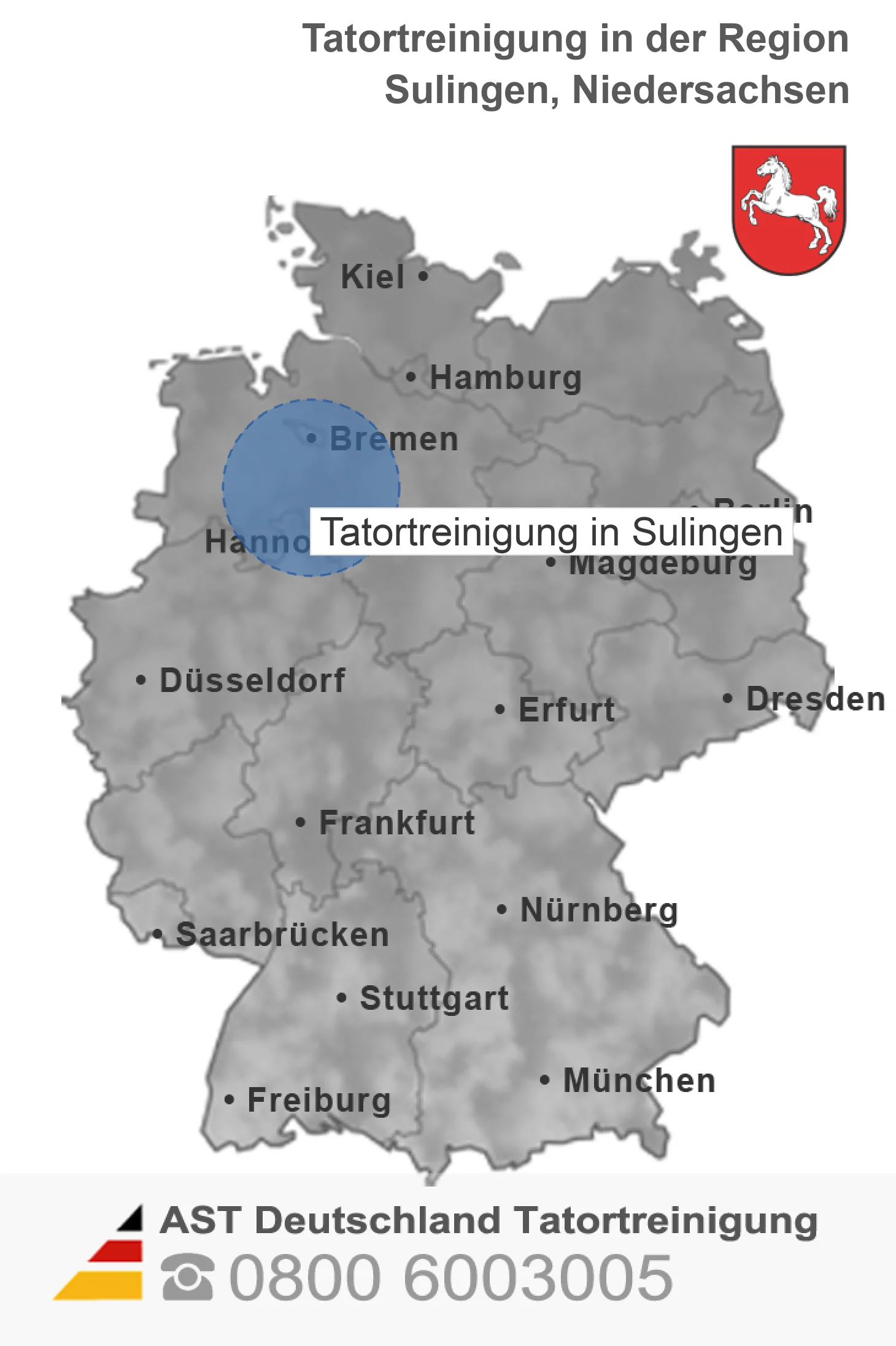 Tatortreinigung Sulingen