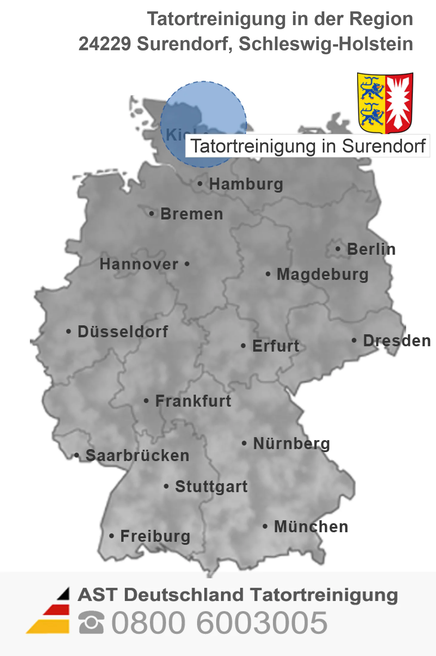 Tatortreinigung Surendorf