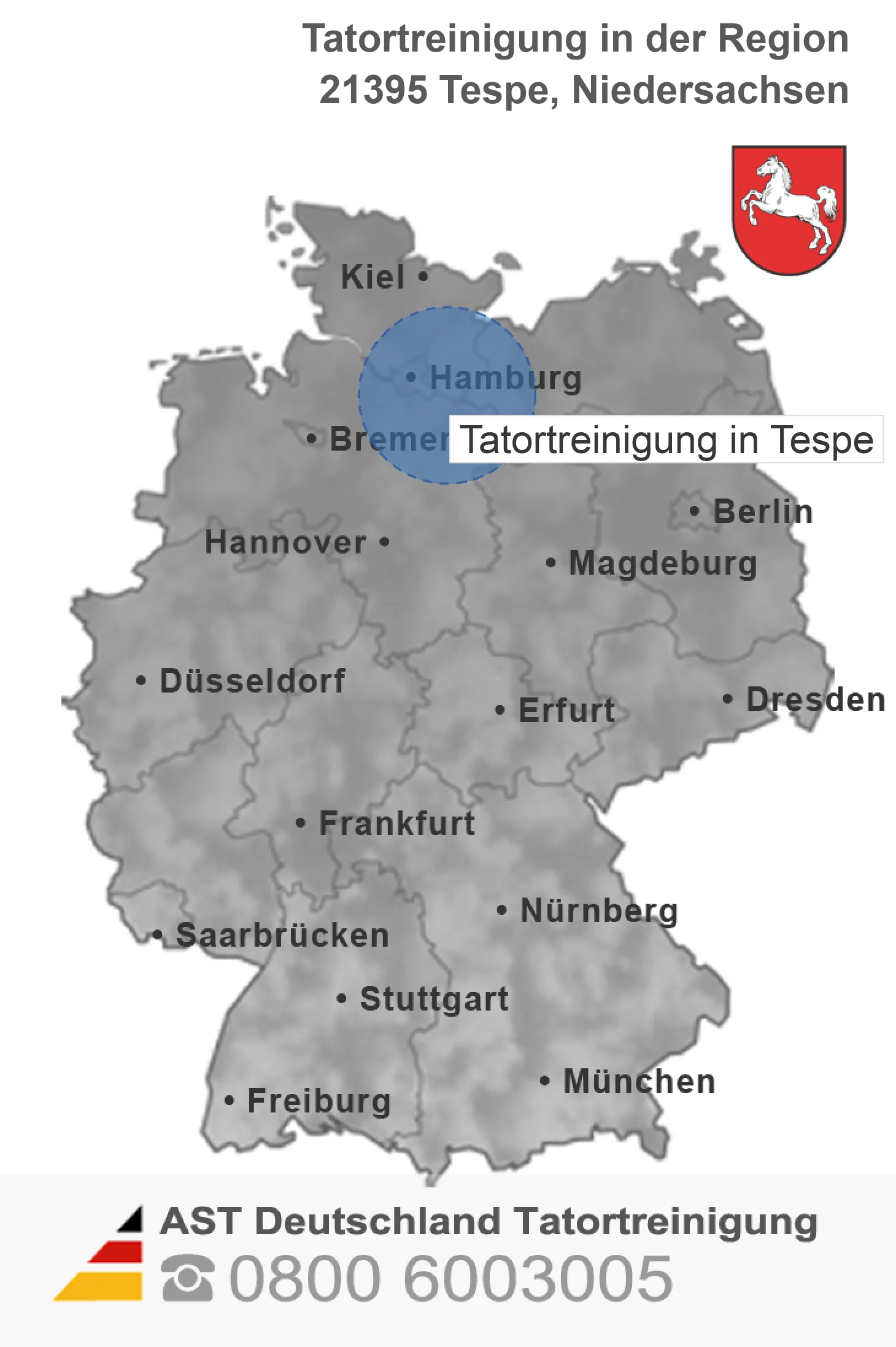 Tatortreinigung Tespe