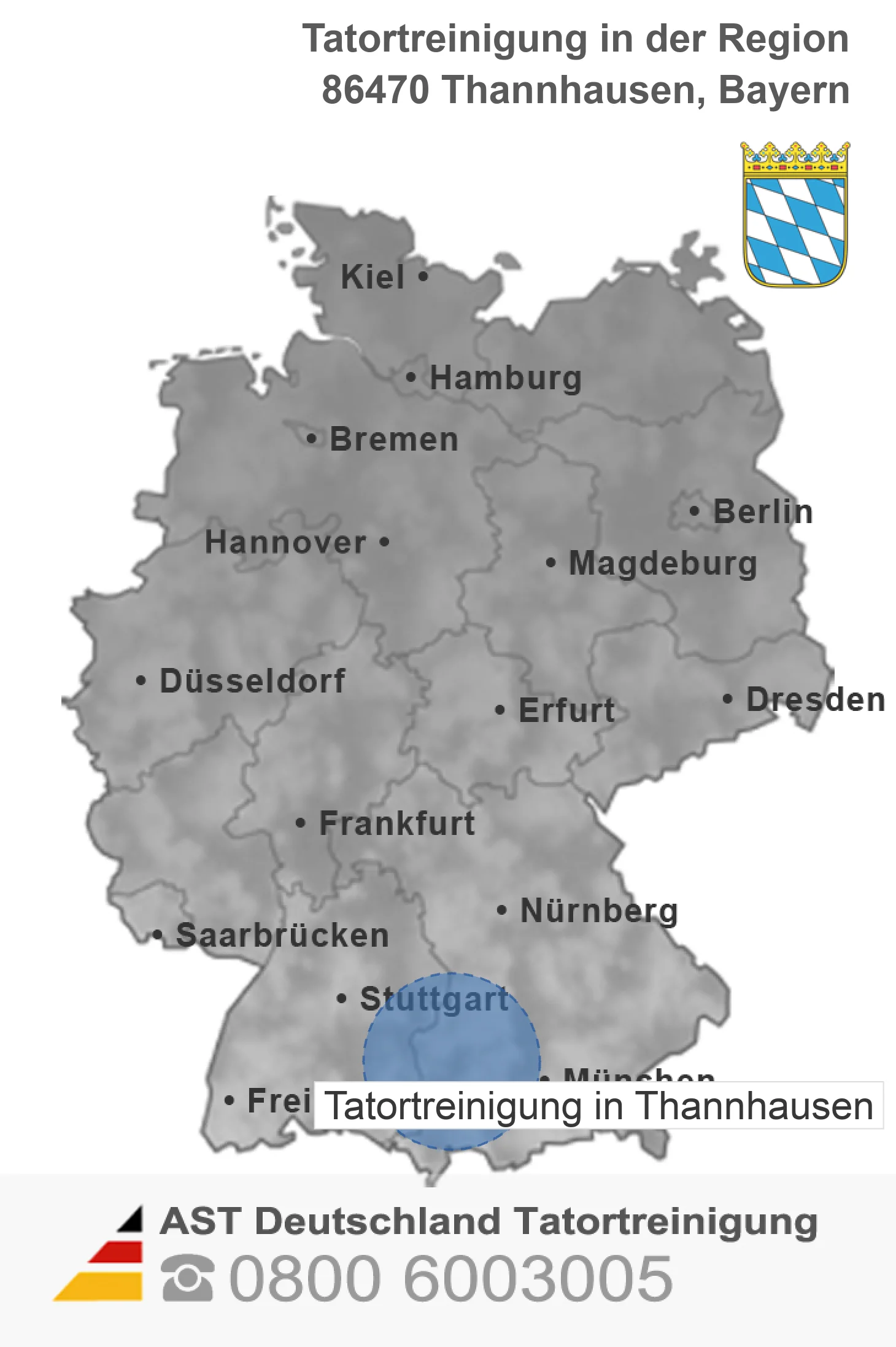 Tatortreinigung Thannhausen