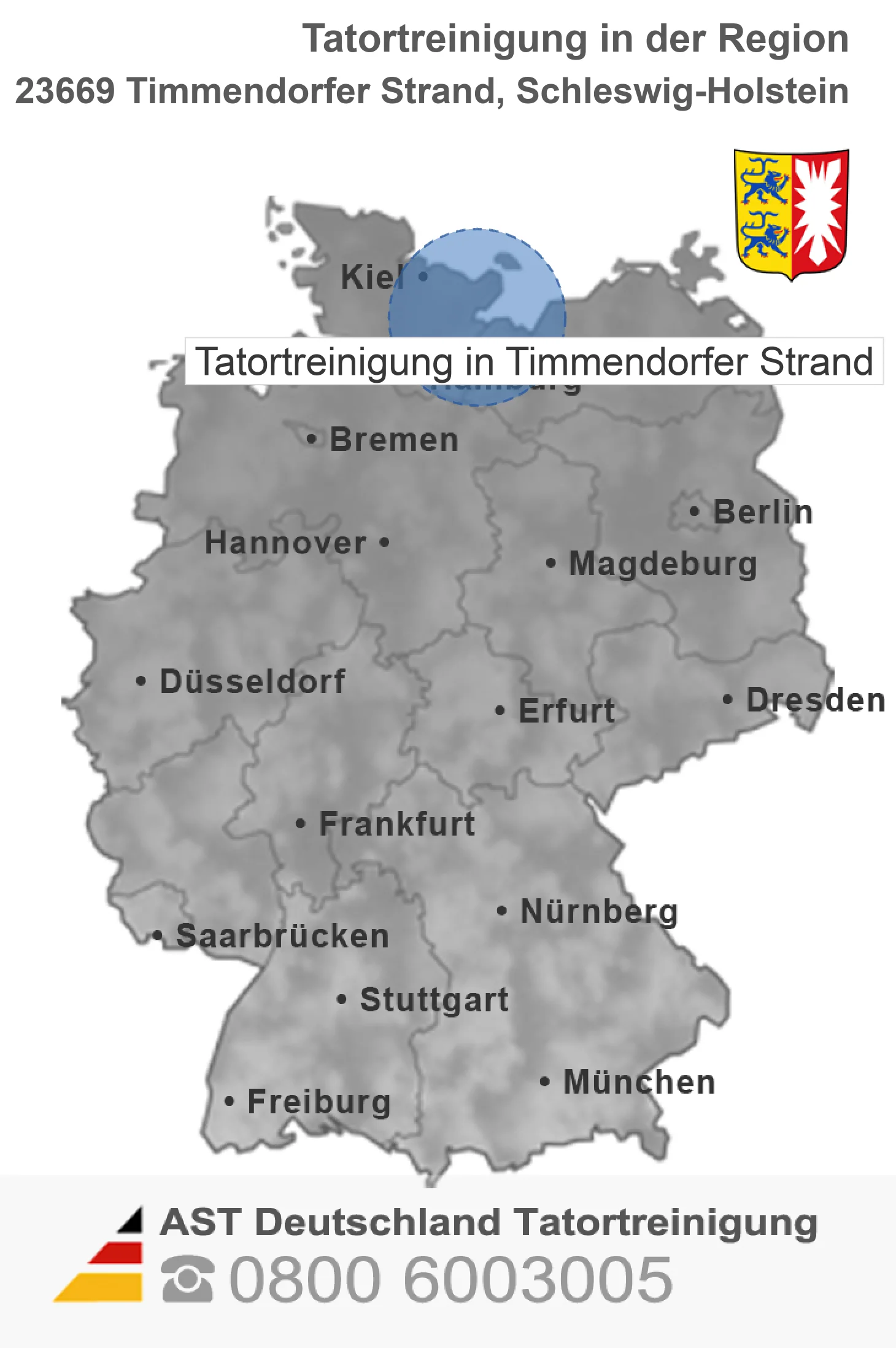 Tatortreinigung Timmendorfer Strand