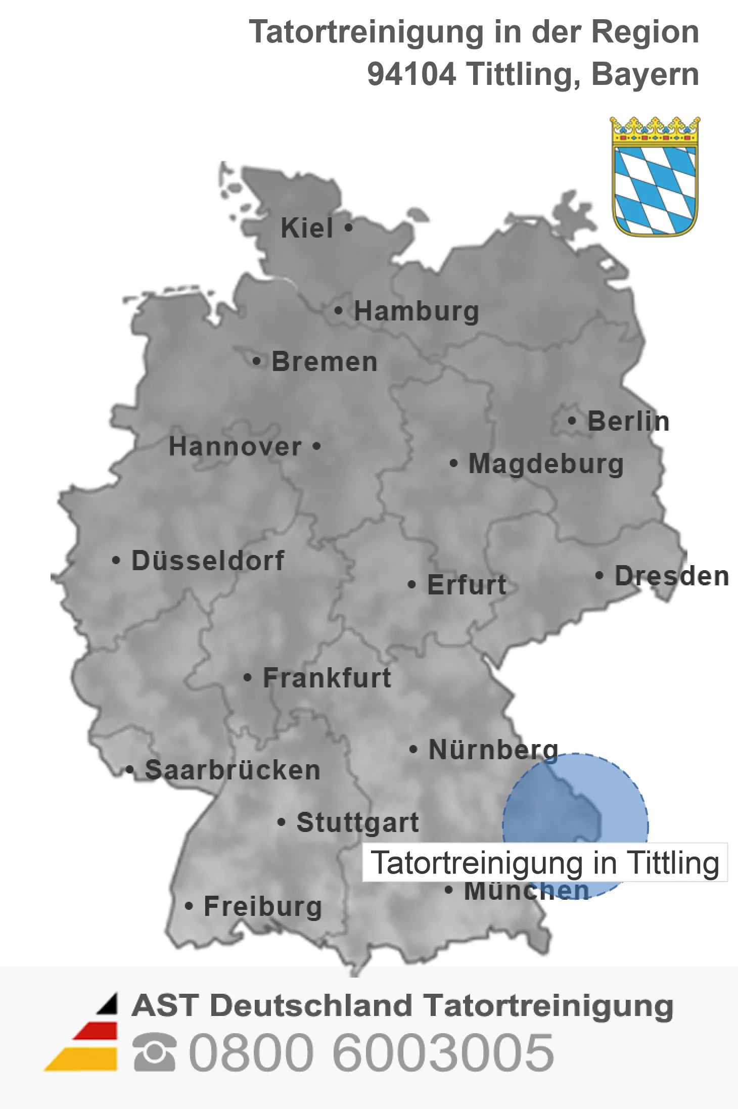 Tatortreinigung Tittling