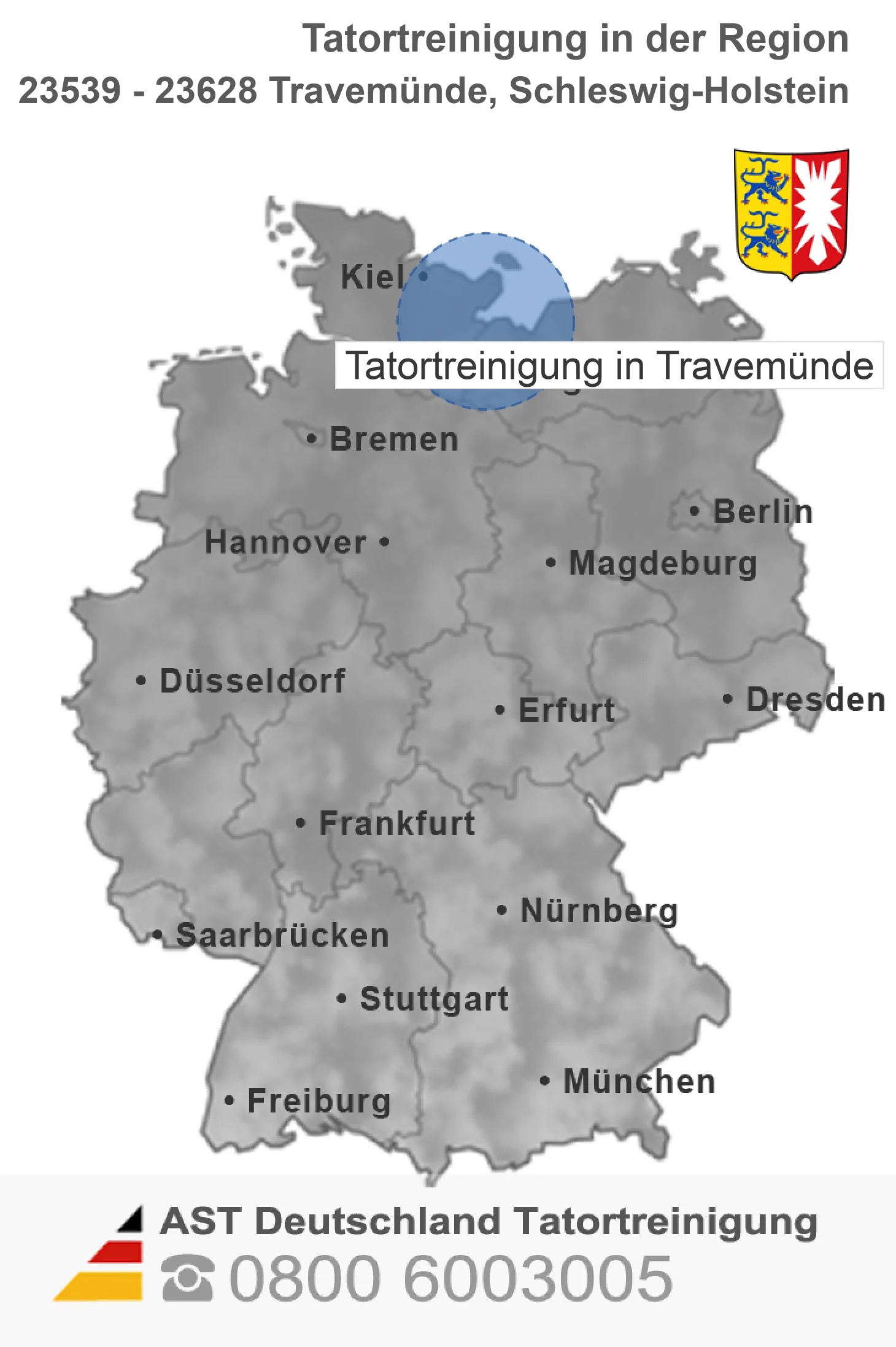 Leichenfundortreinigung Travem&uuml;nde