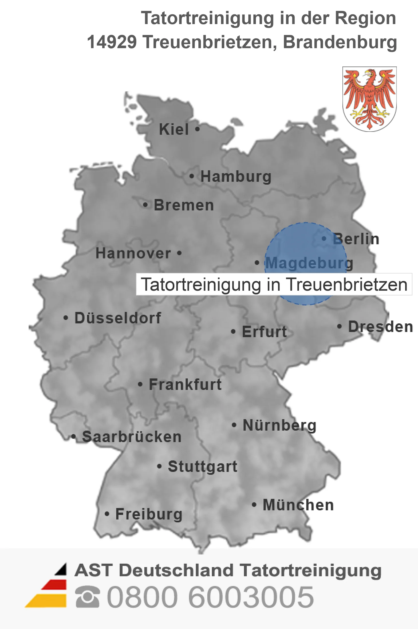 Tatortreinigung Treuenbrietzen