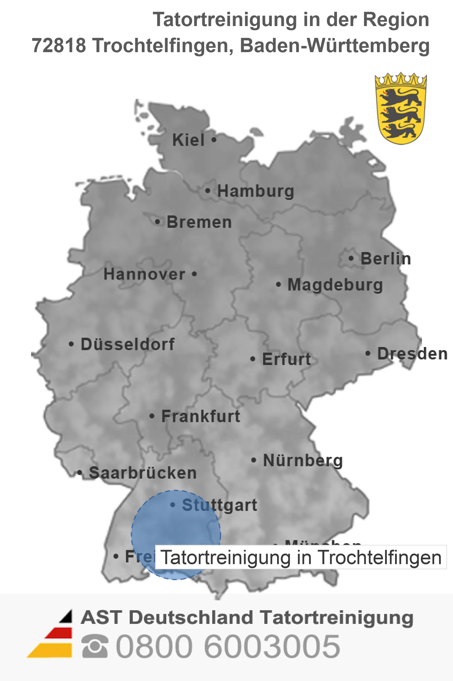 Tatortreinigung Trochtelfingen