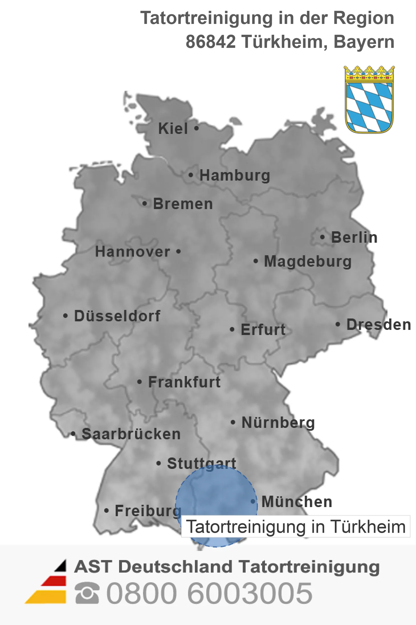 Tatortreinigung T&uuml;rkheim