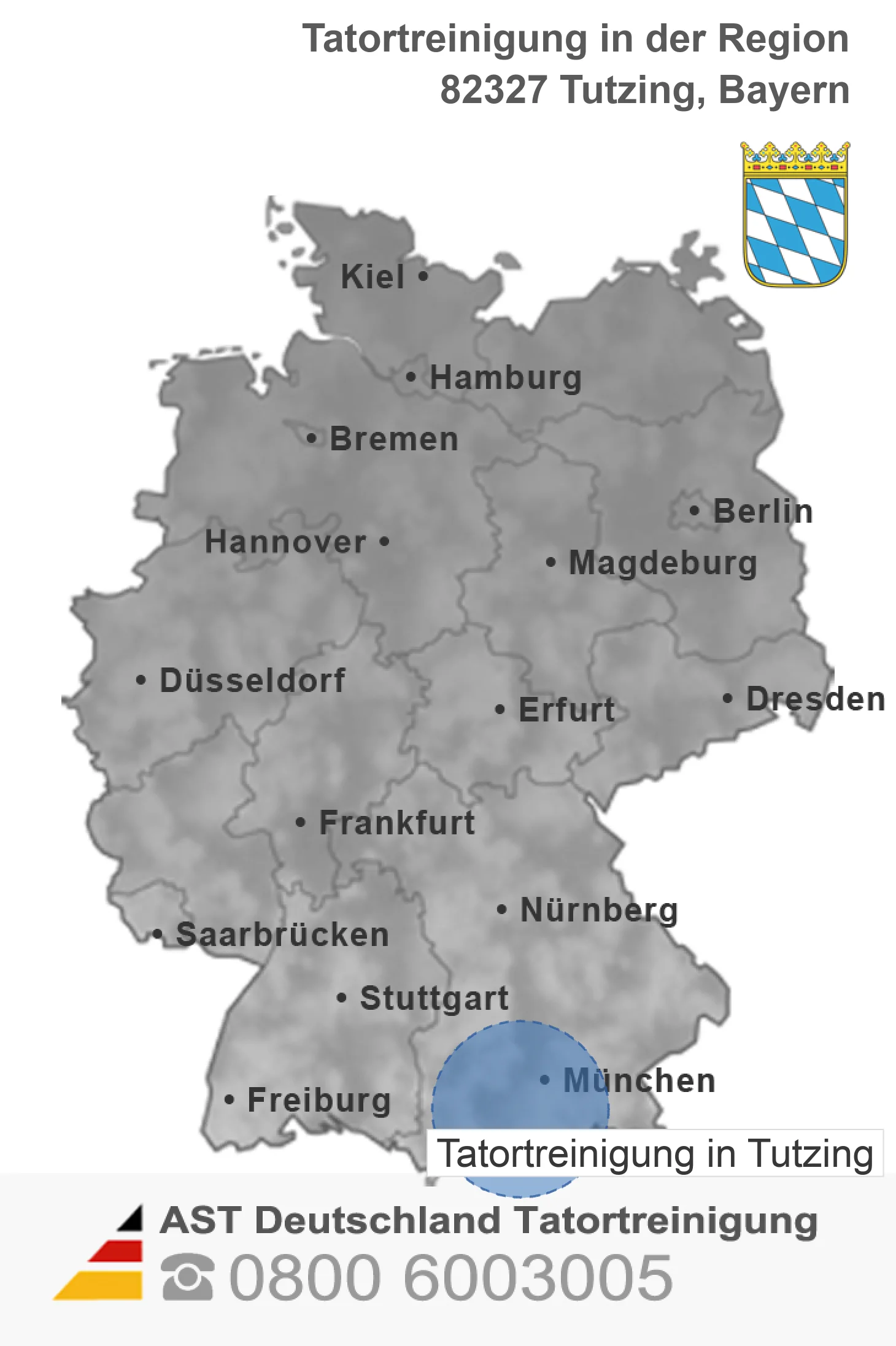 Tatortreinigung Tutzing