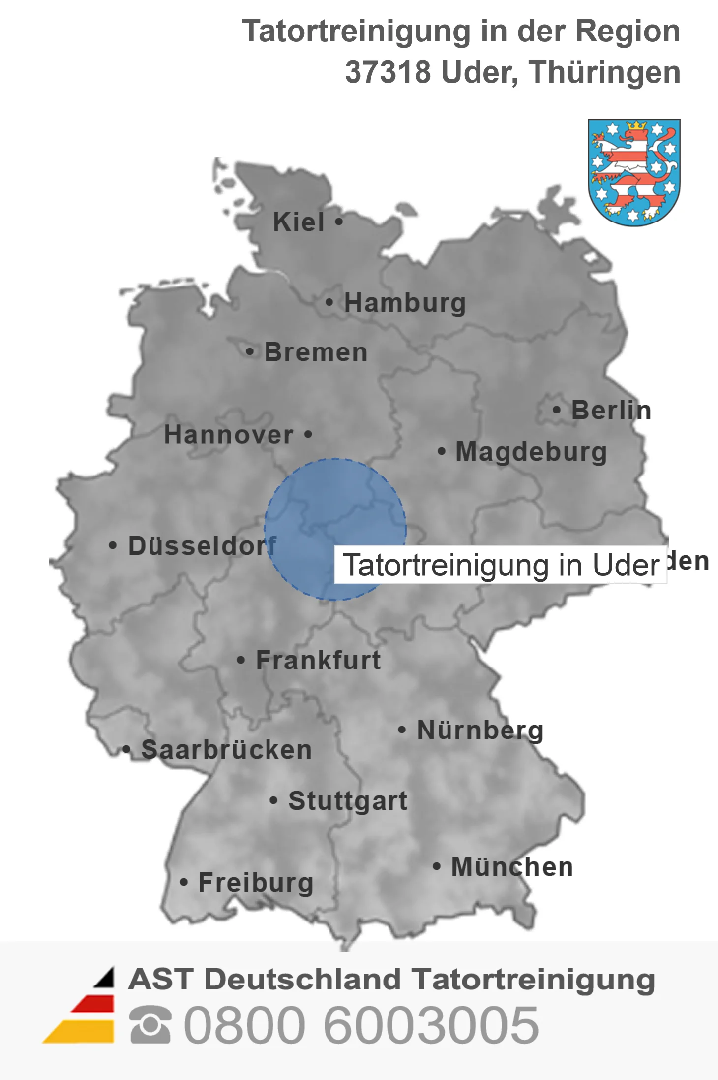 Tatortreinigung Uder