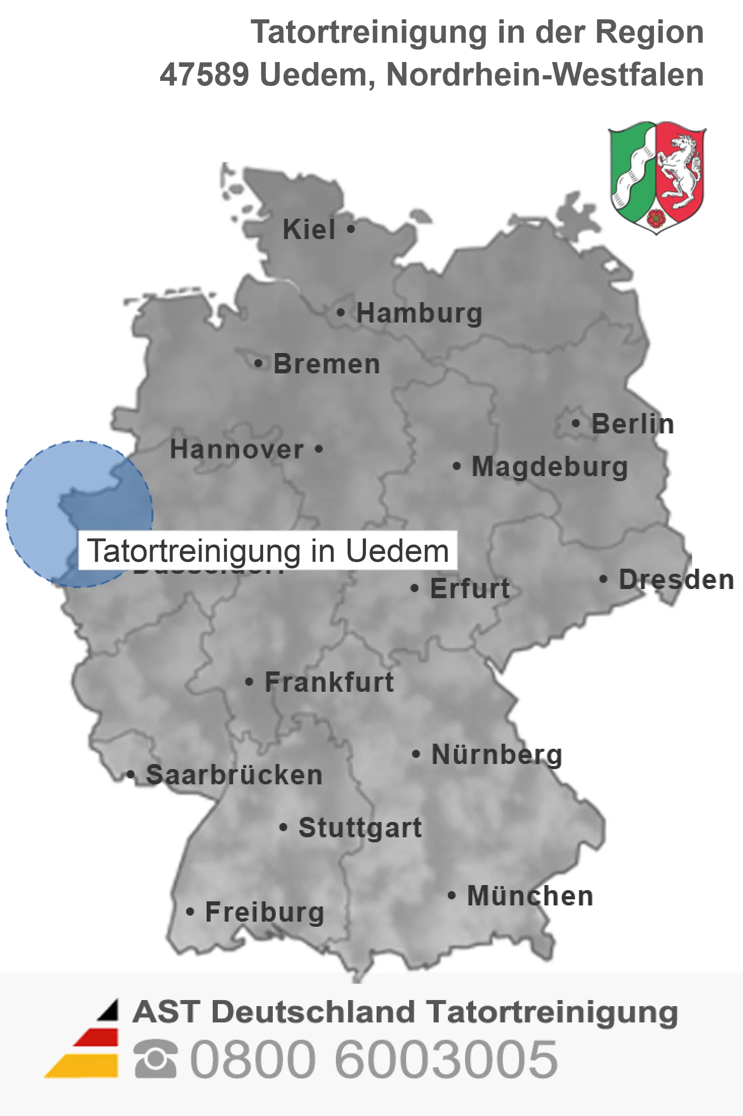 Tatortreinigung Uedem