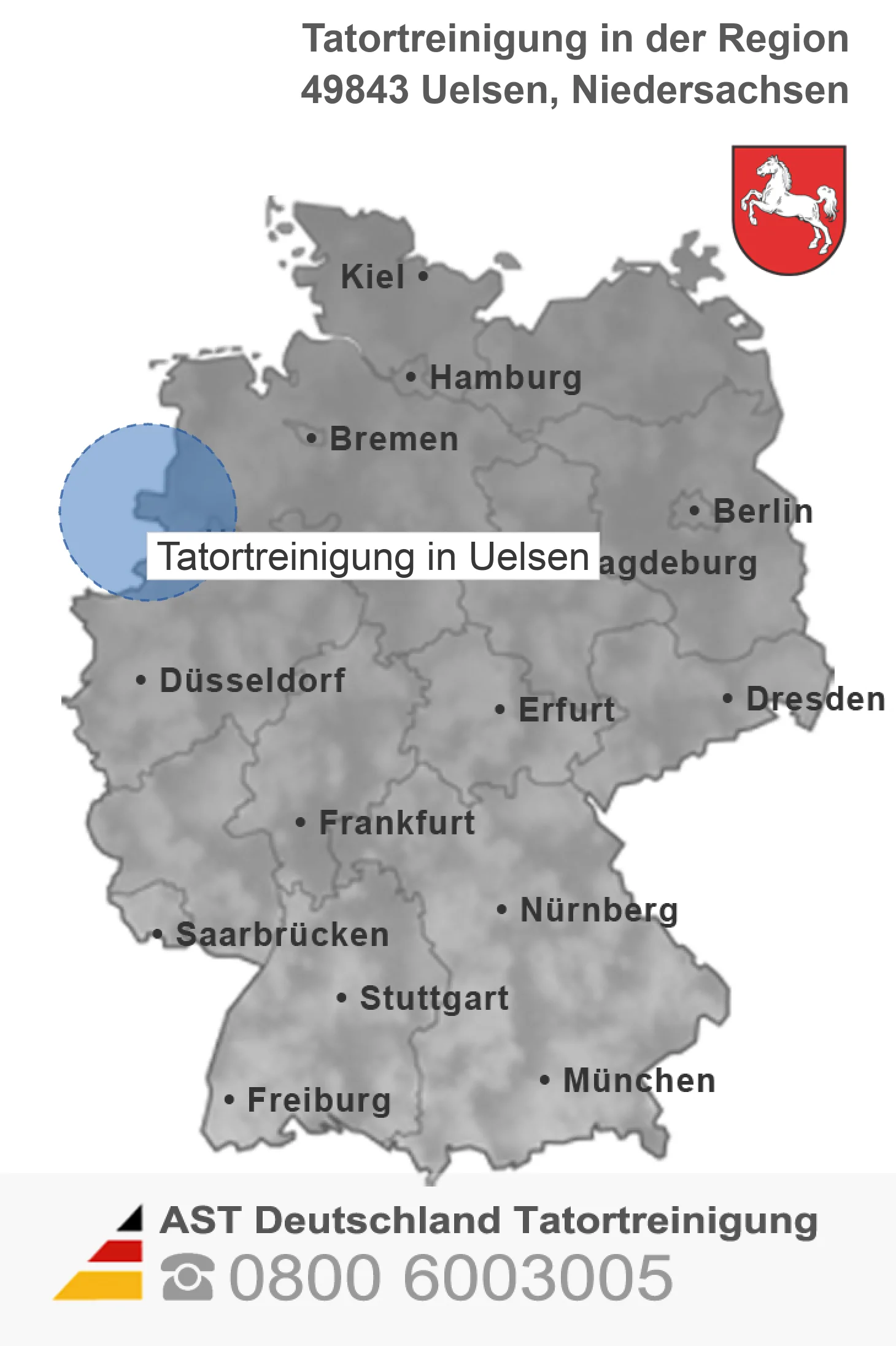 Tatortreinigung Uelsen