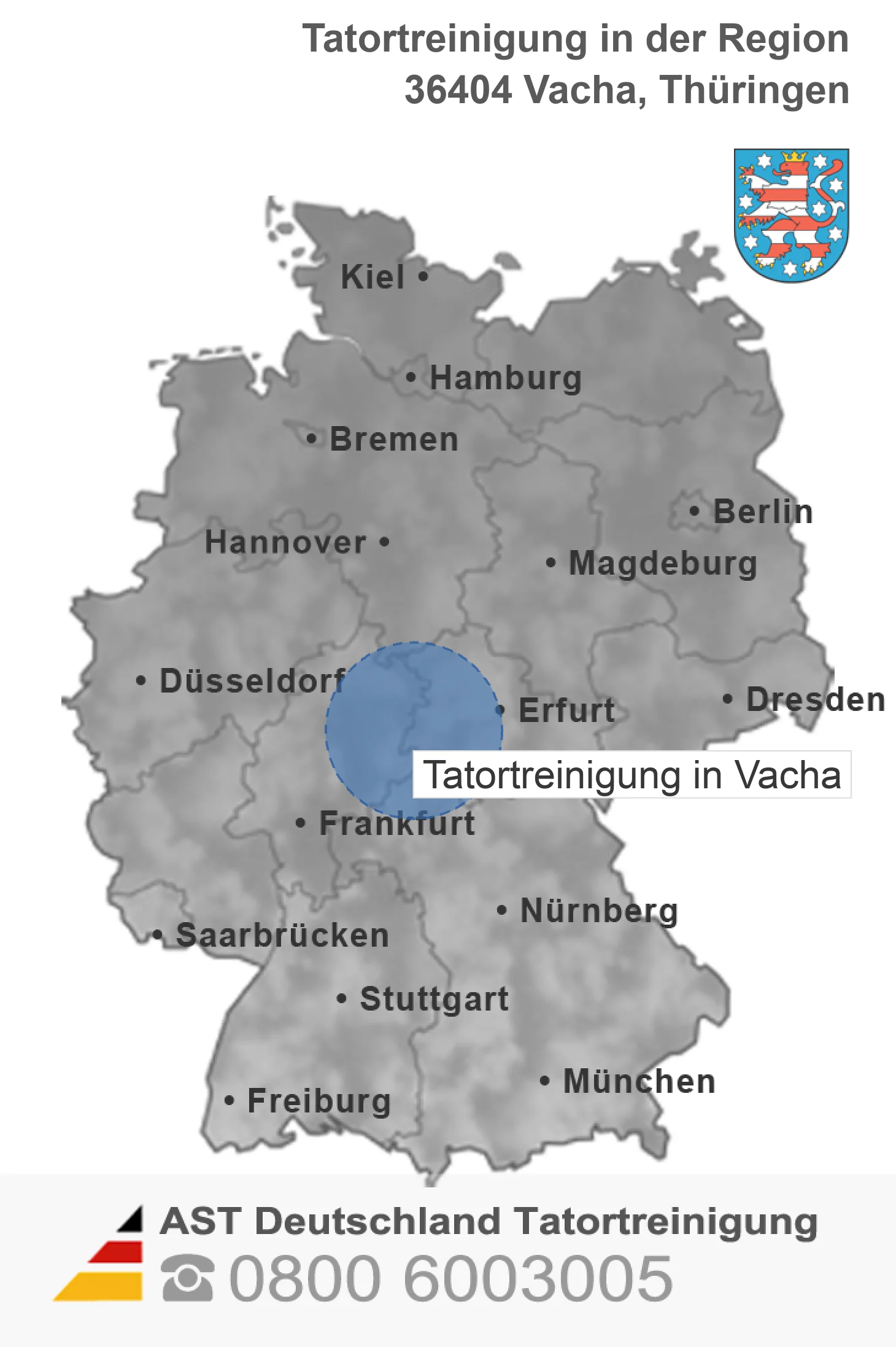 Tatortreinigung Vacha