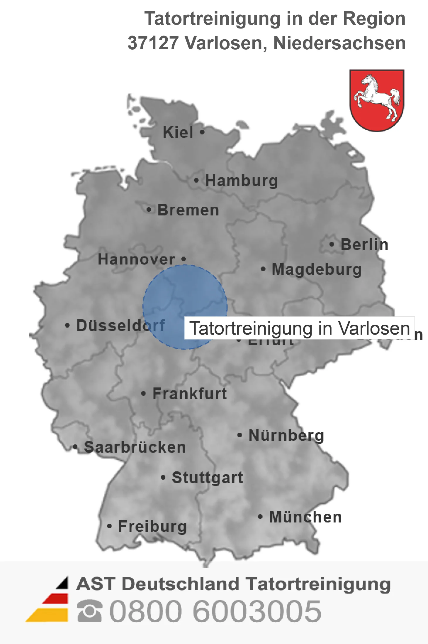 Tatortreinigung Varlosen