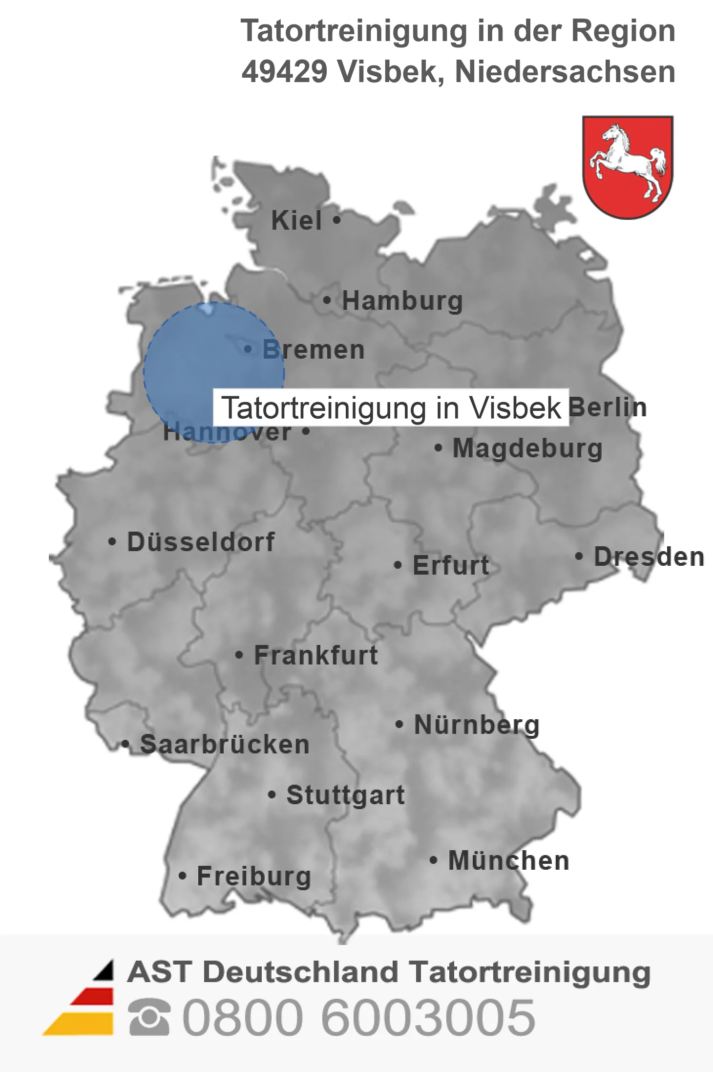 Tatortreinigung Visbek