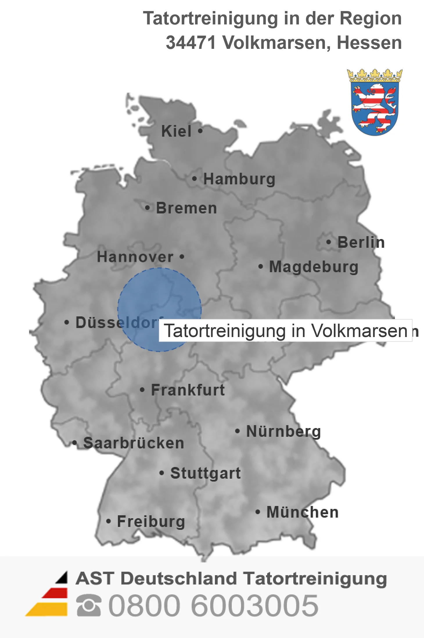 Tatortreinigung Volkmarsen