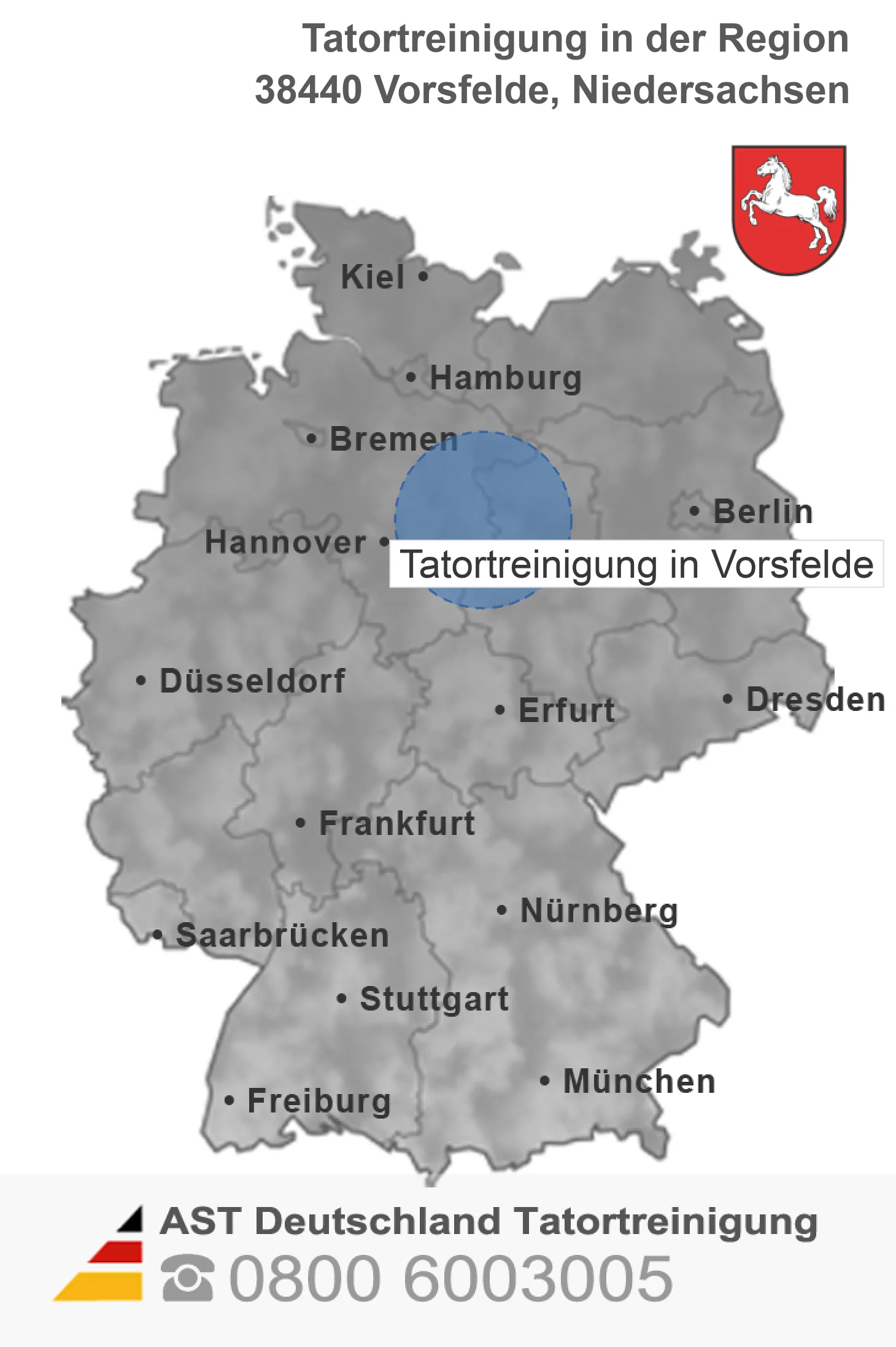 Leichenfundortreinigung Vorsfelde