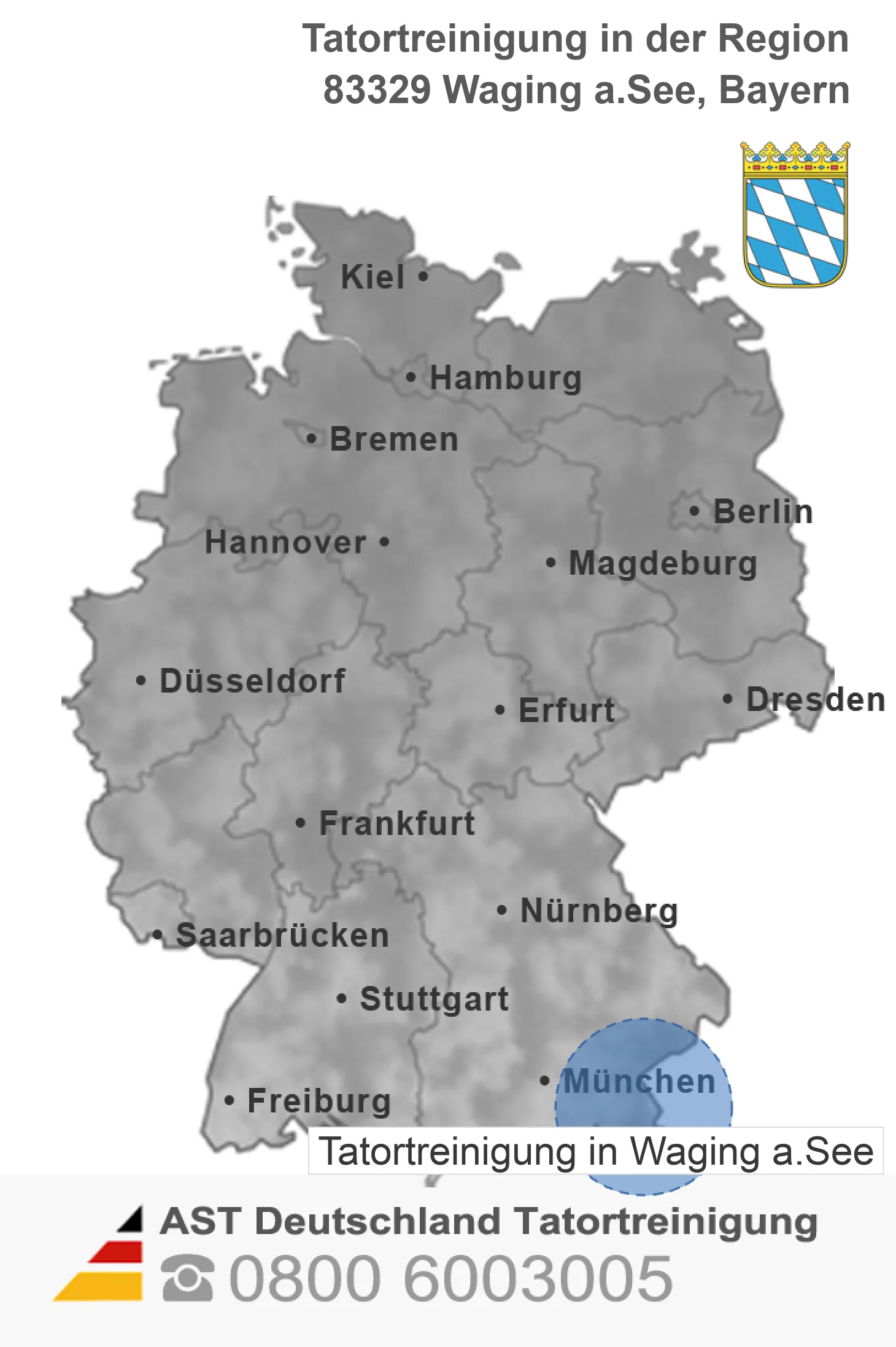 Tatortreinigung Waging a.See