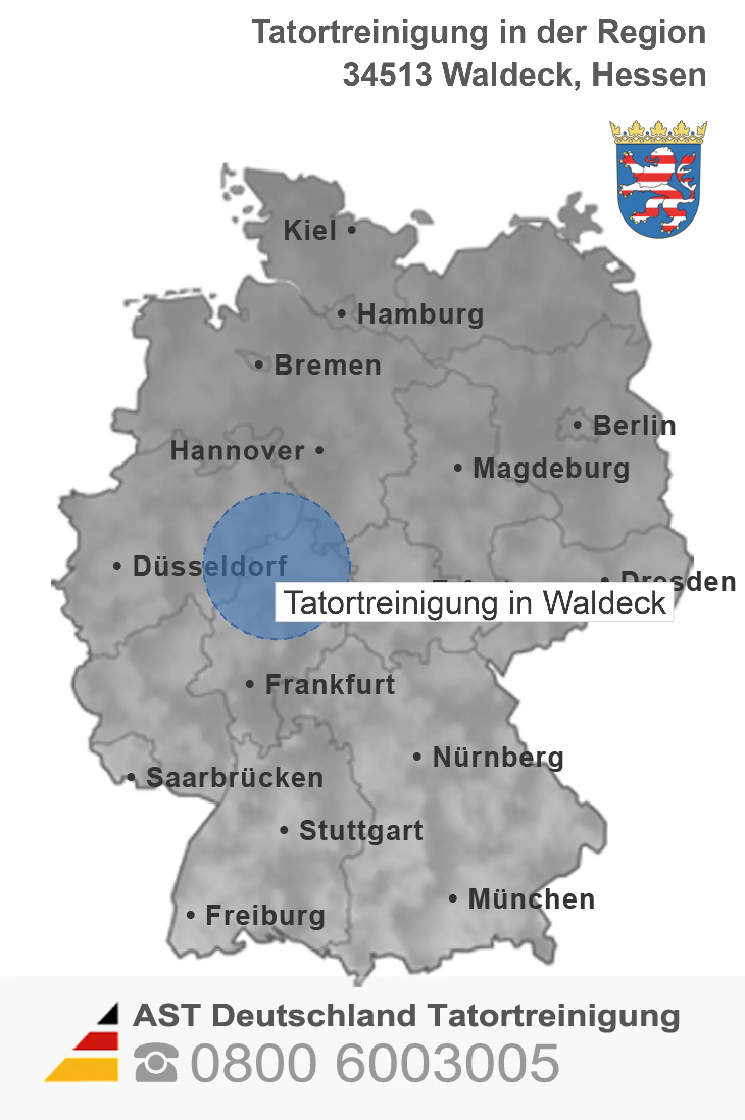 Tatortreinigung Waldeck