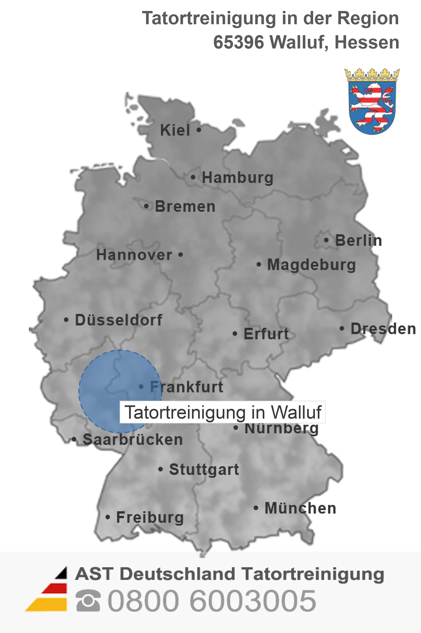 Tatortreinigung Walluf