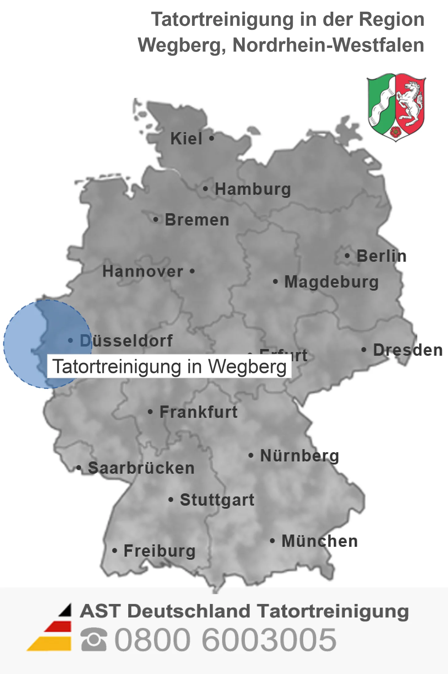 Tatortreinigung Wegberg