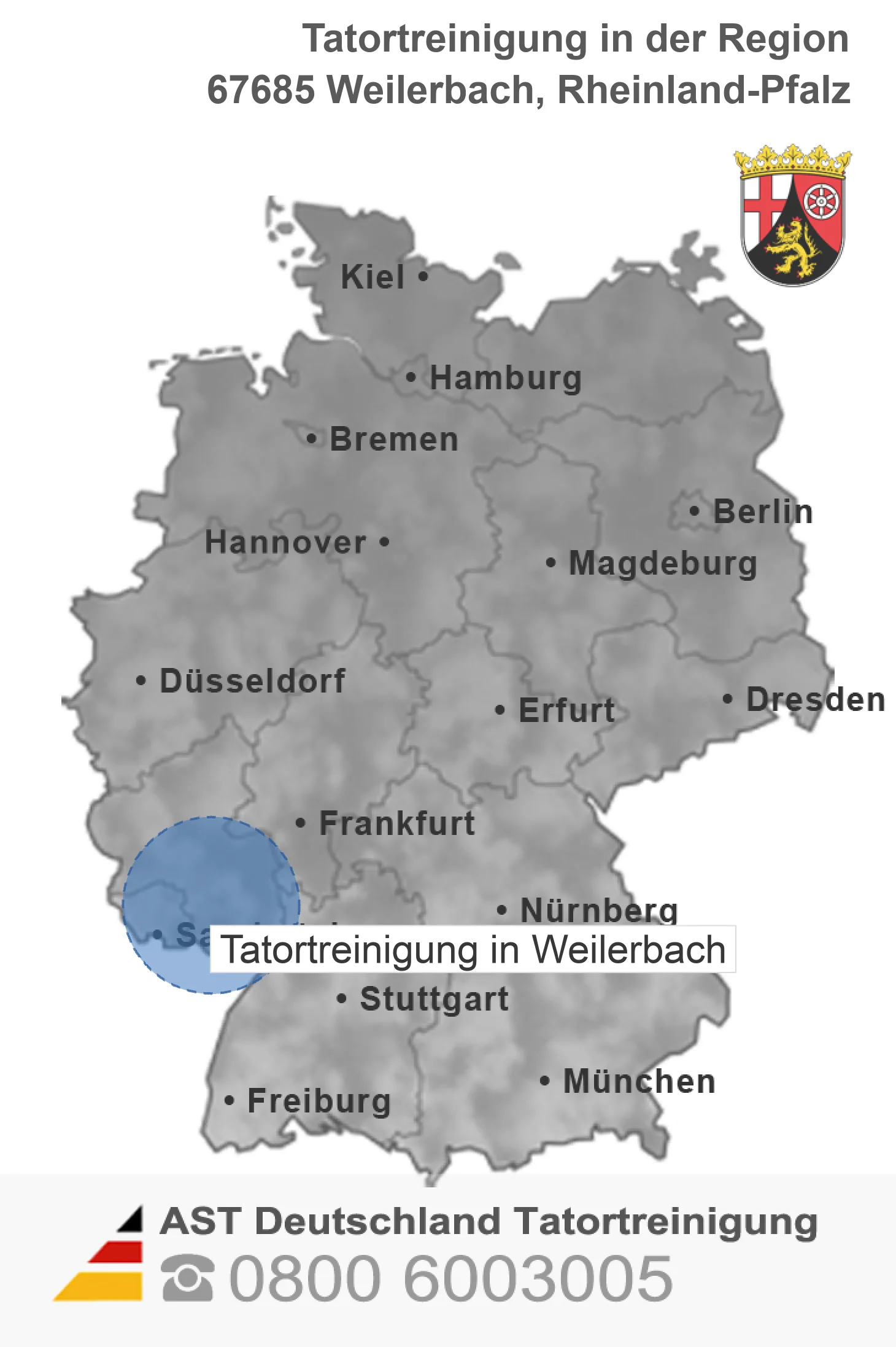 Tatortreinigung Weilerbach