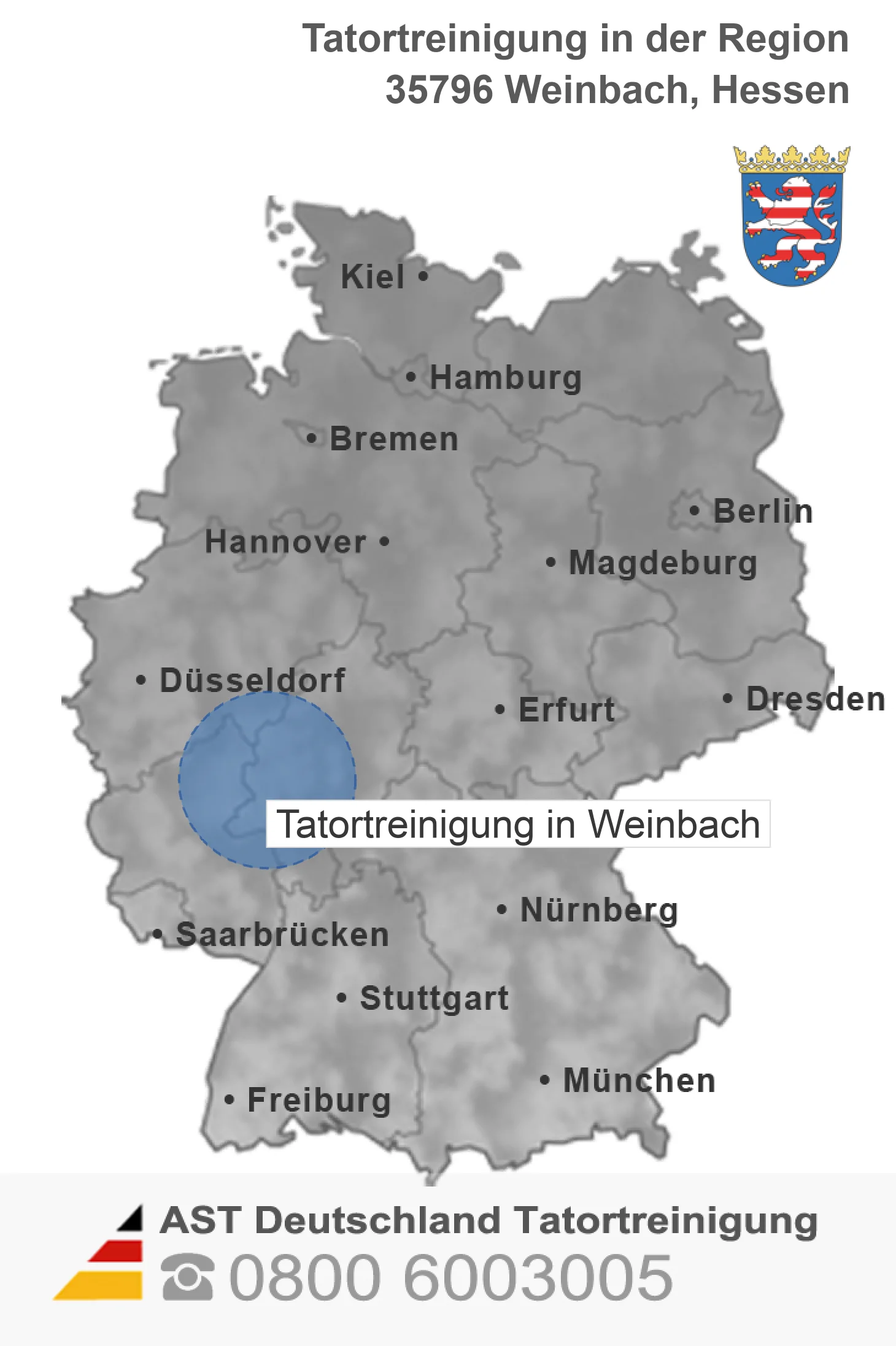 Tatortreinigung Weinbach