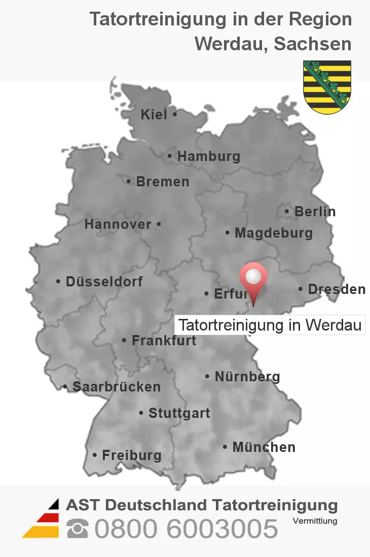 Tatortreinigung Werdau