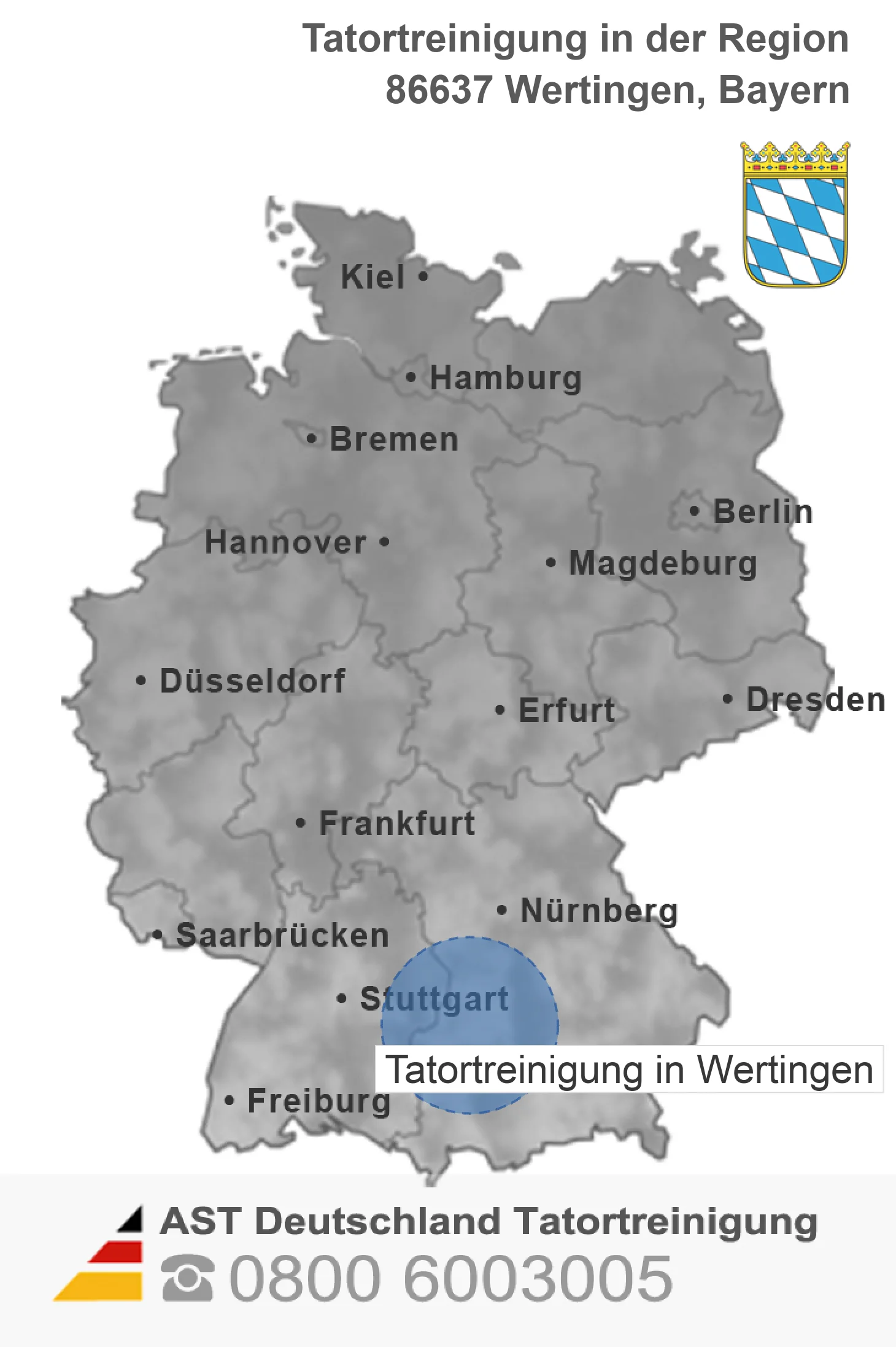 Tatortreinigung Wertingen