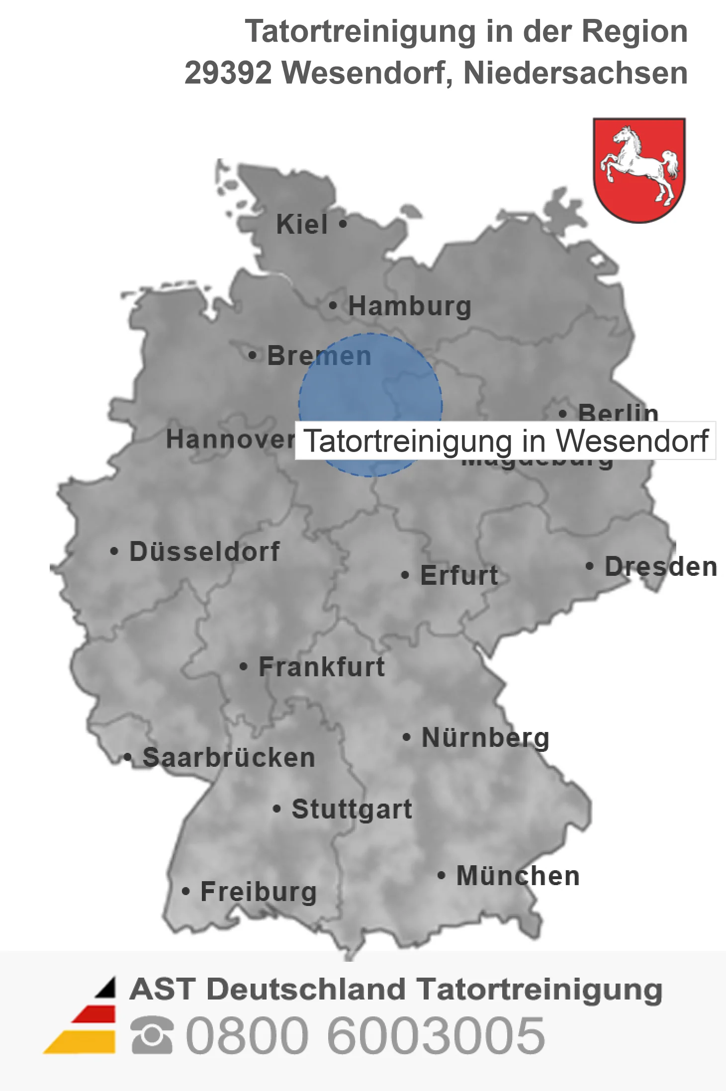 Tatortreinigung Wesendorf