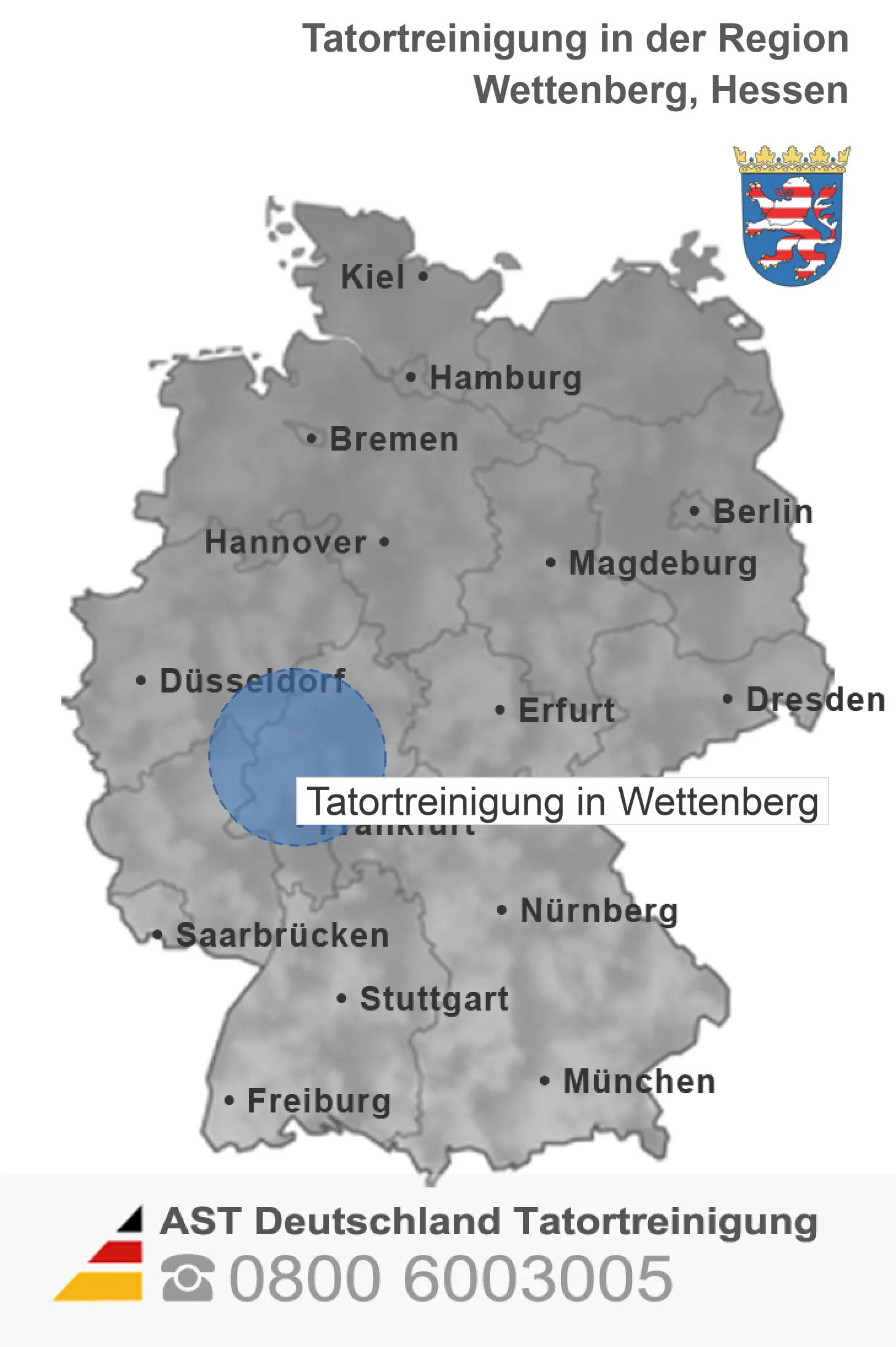 Tatortreinigung Wettenberg
