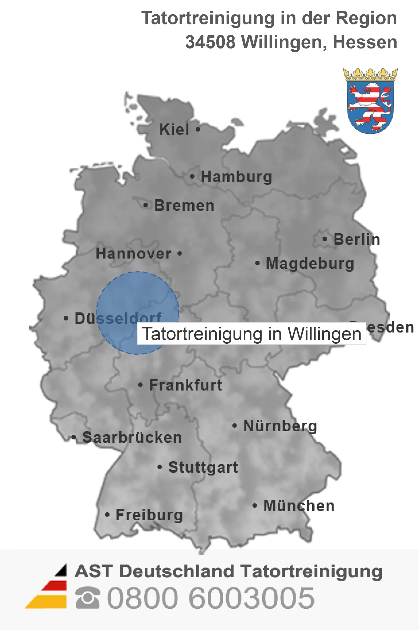 Tatortreinigung Willingen