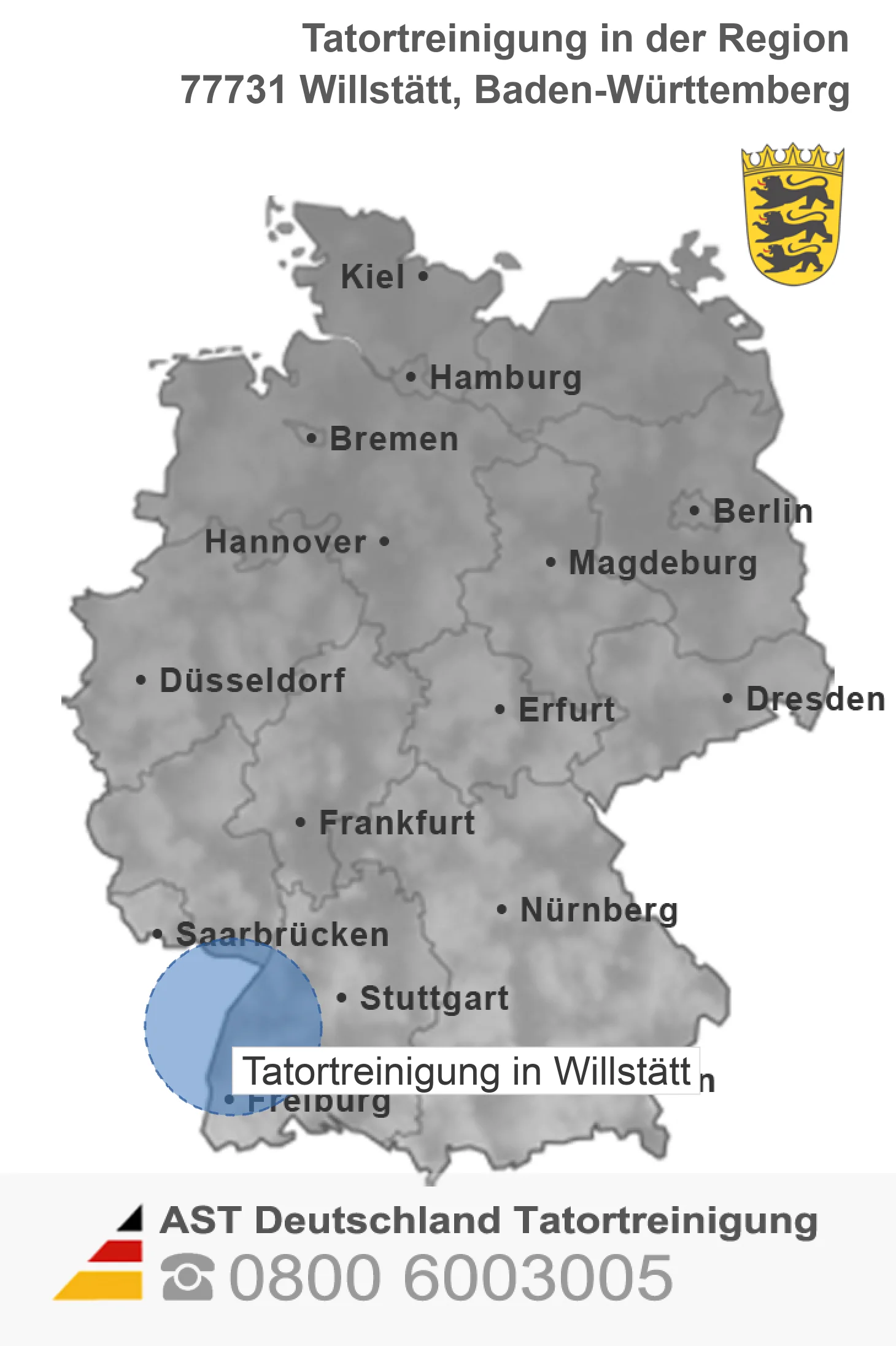 Tatortreinigung Willst&auml;tt