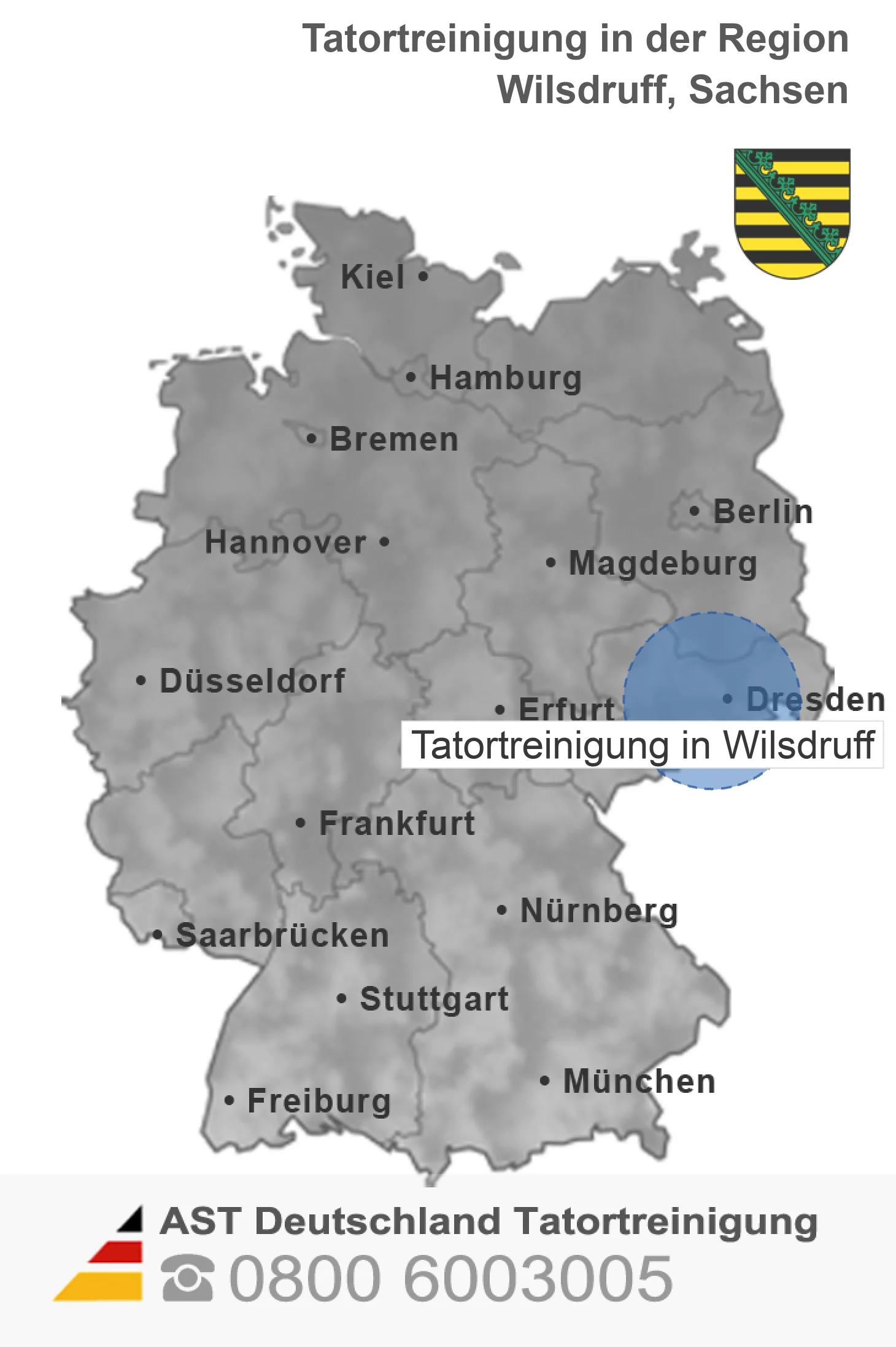 Tatortreinigung Wilsdruff