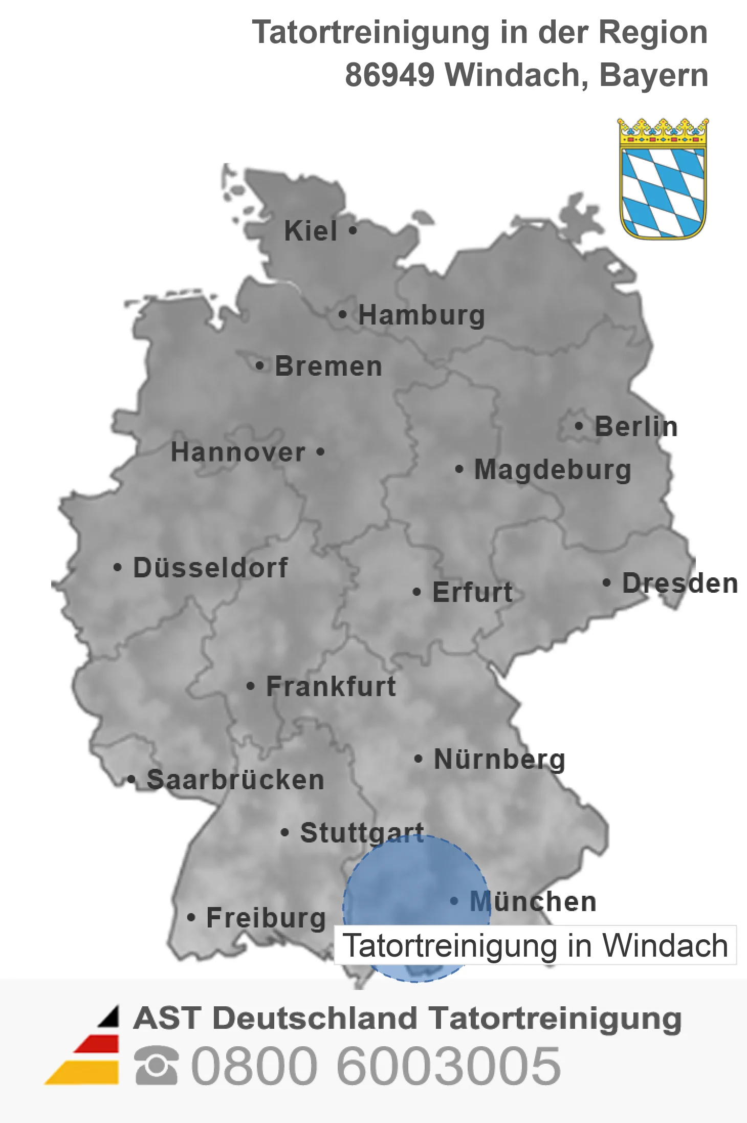 Tatortreinigung Windach