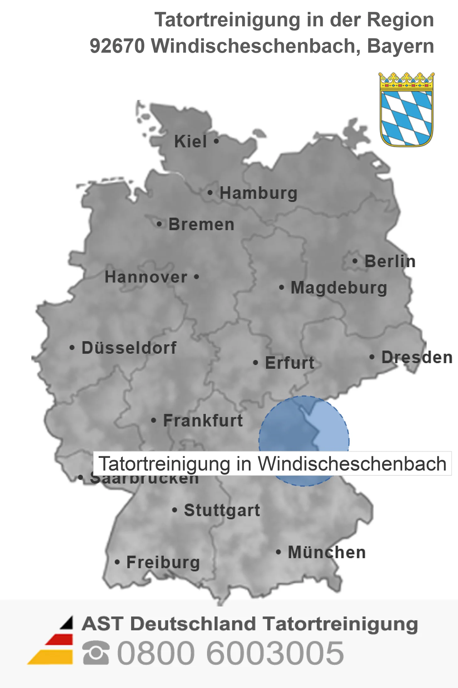 Tatortreinigung Windischeschenbach