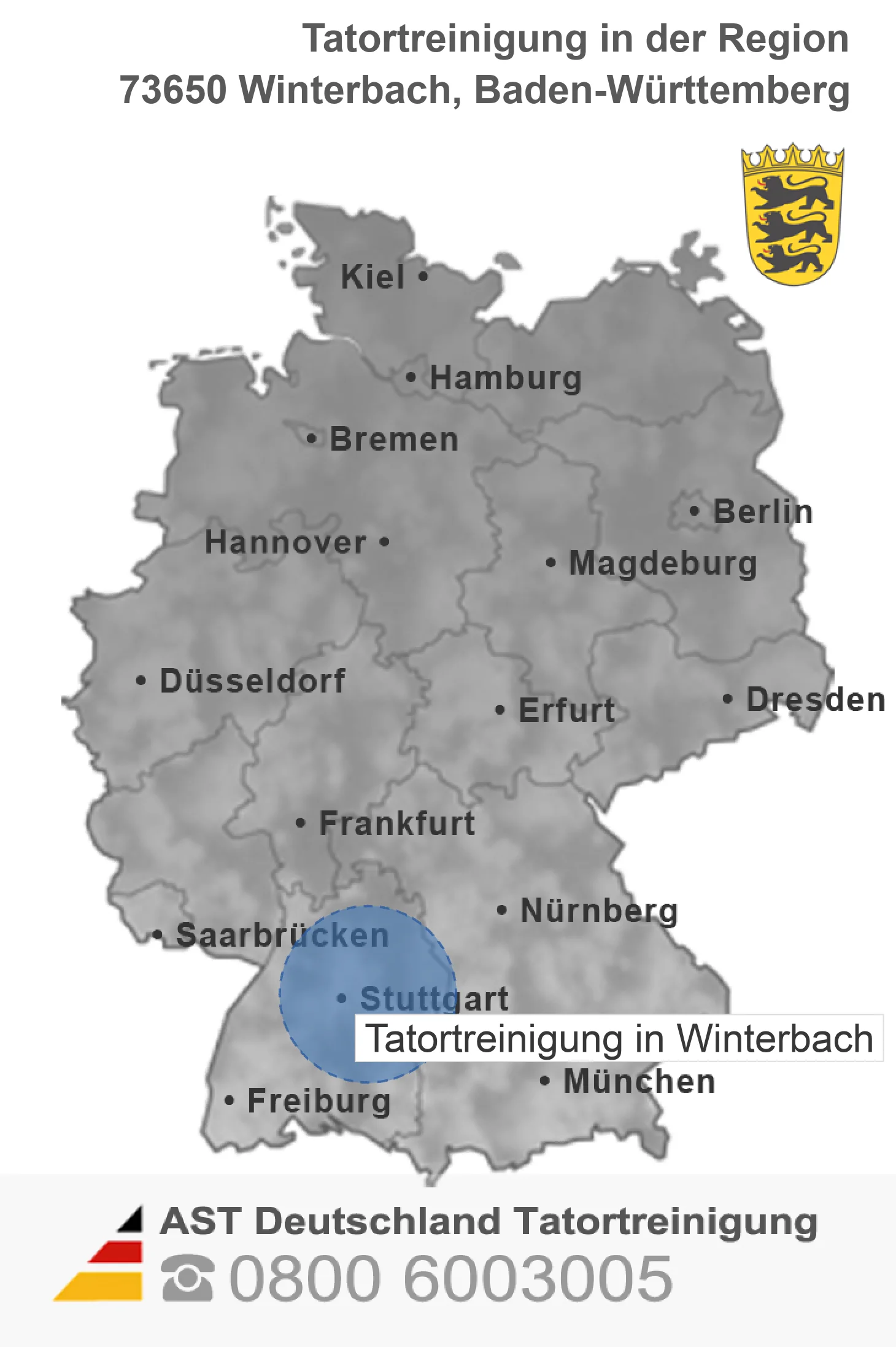 Tatortreinigung Winterbach